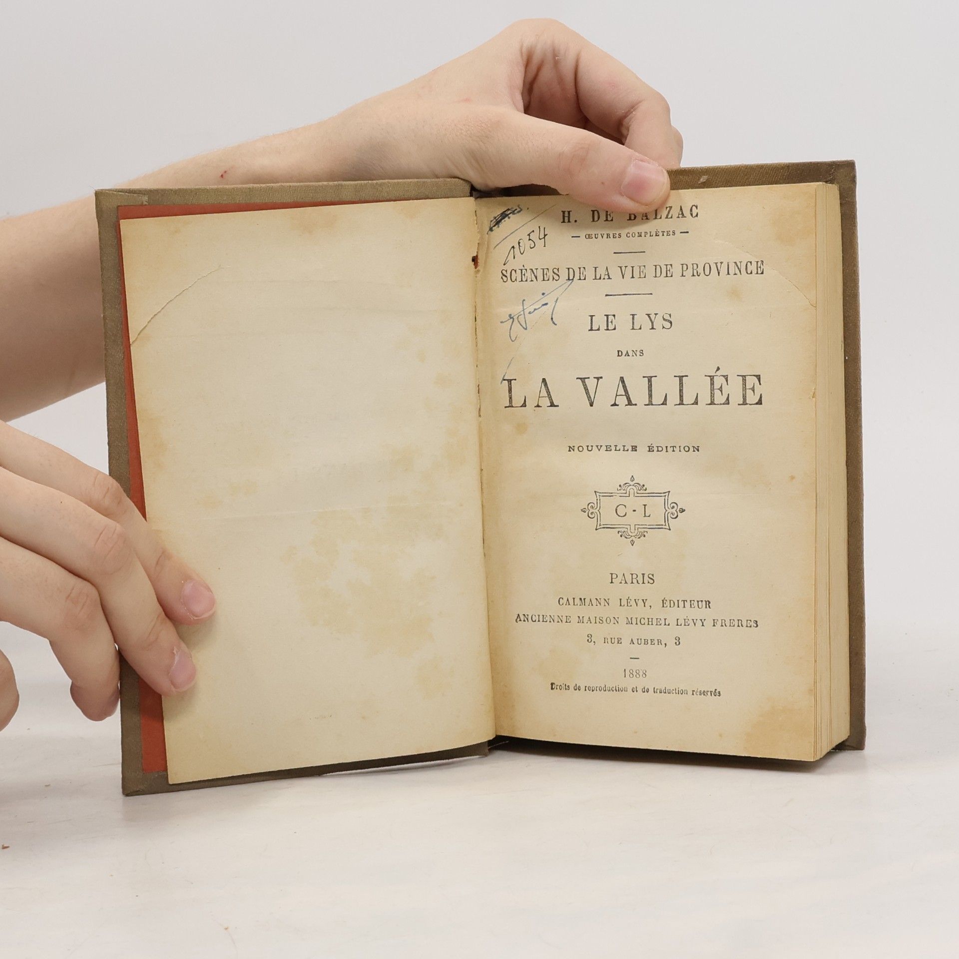 Honoré de Balzac Le Lys dans la vallée
