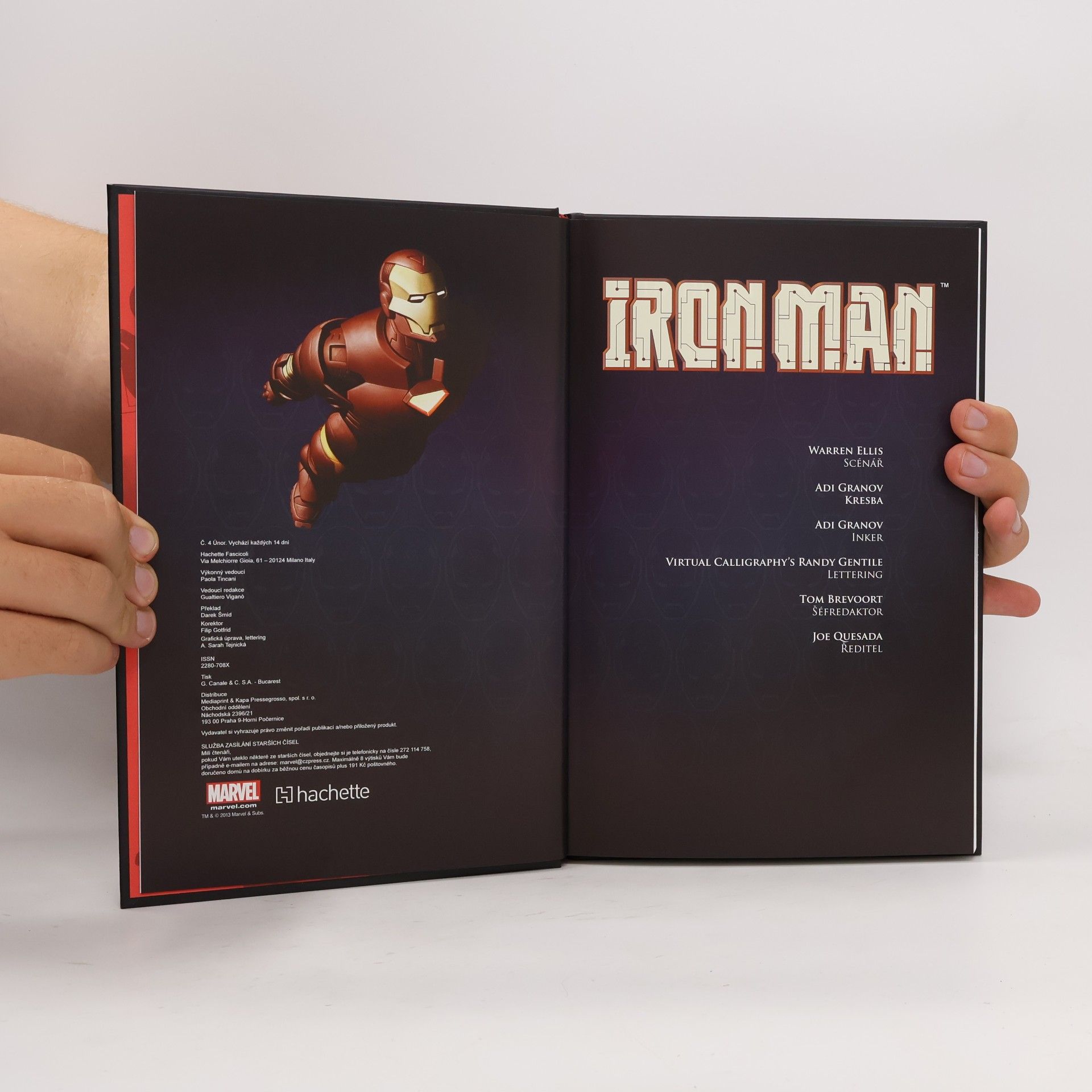 Warren Ellis Marvel 43. Iron Man: Extremis