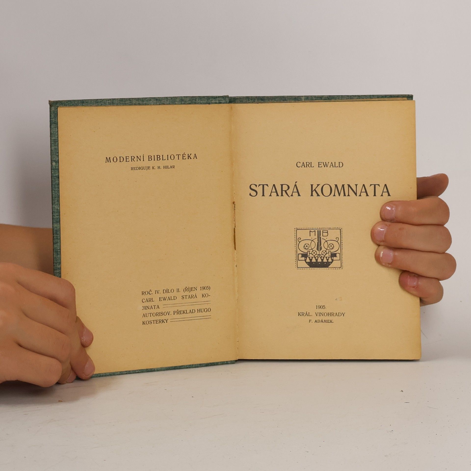 Carl Ewald Stará komnata