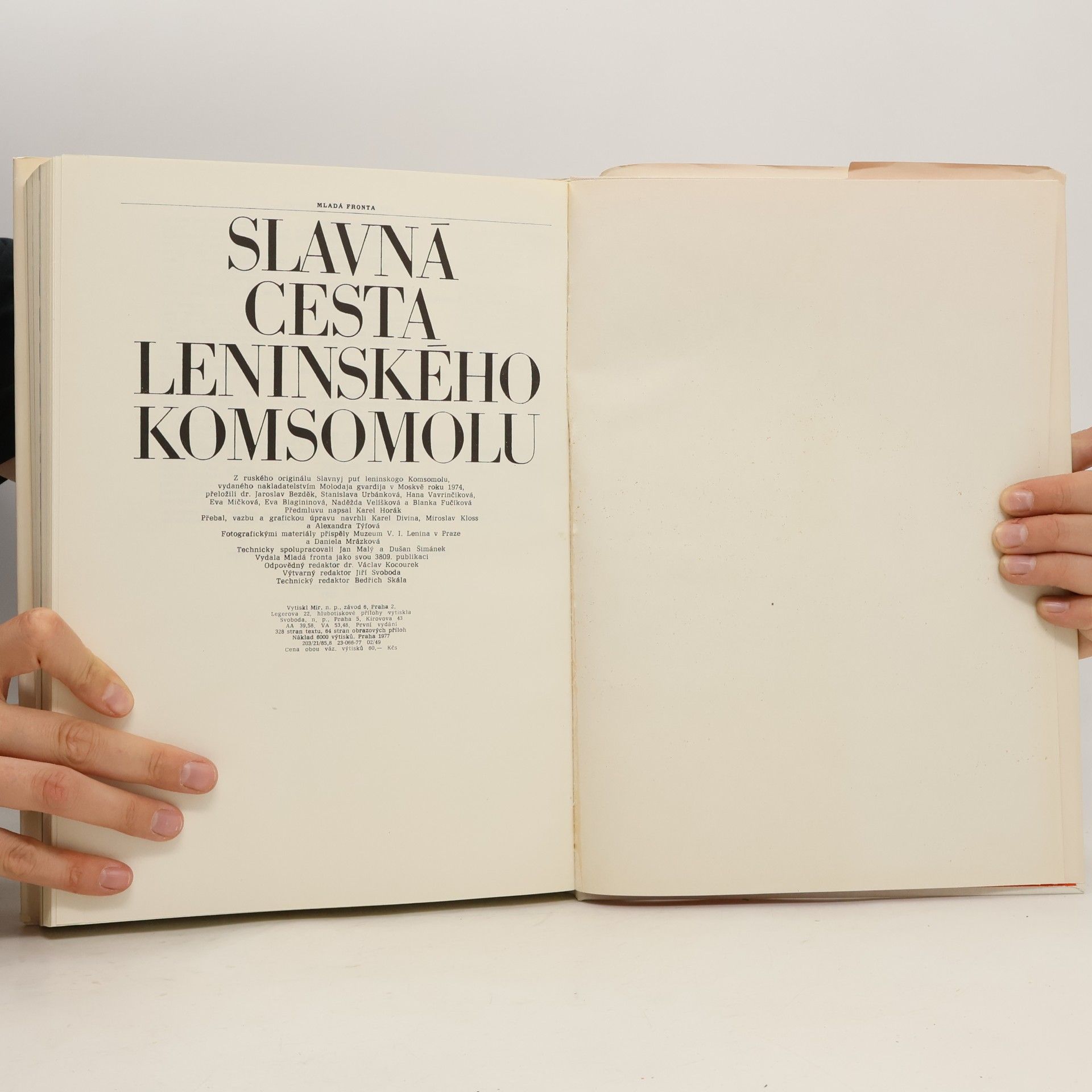 AA.VV. Slavná cesta leninského Komsomolu 1.-2. díl