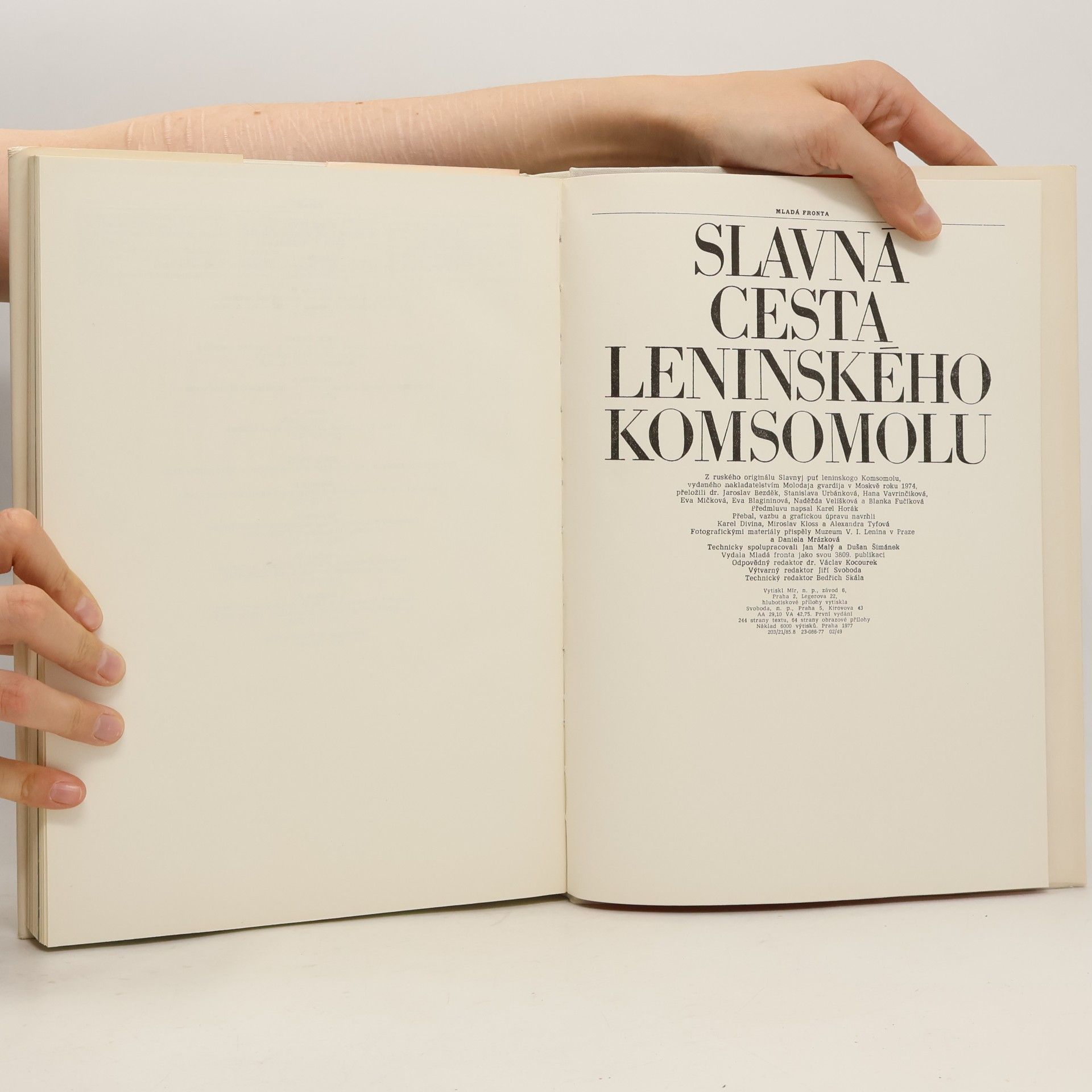 AA.VV. Slavná cesta leninského Komsomolu 1.-2. díl