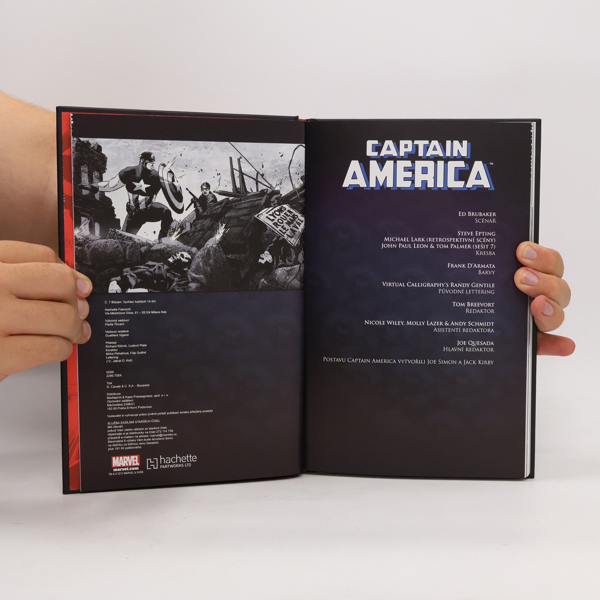 Ed Brubaker Ultimátní komixový komplet 44. Captain America. Zimní voják 1
