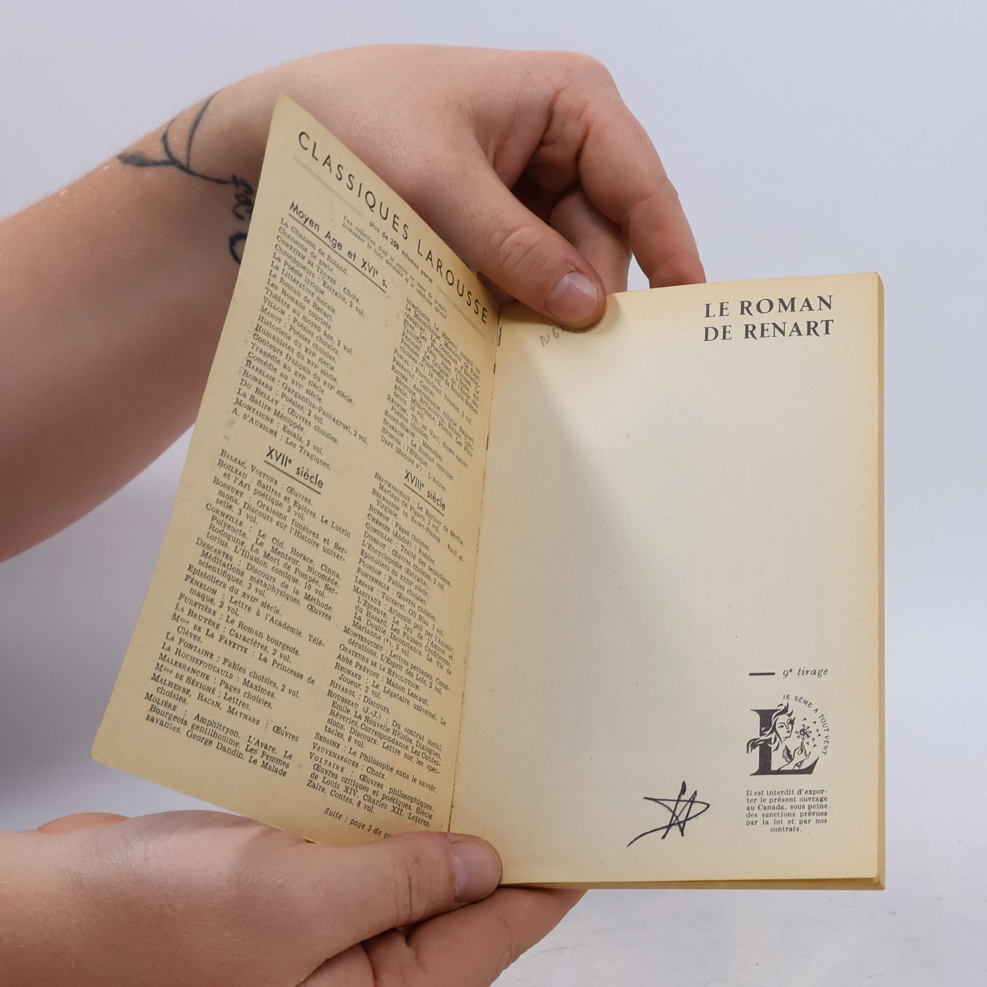 Various authors Roman de Renart