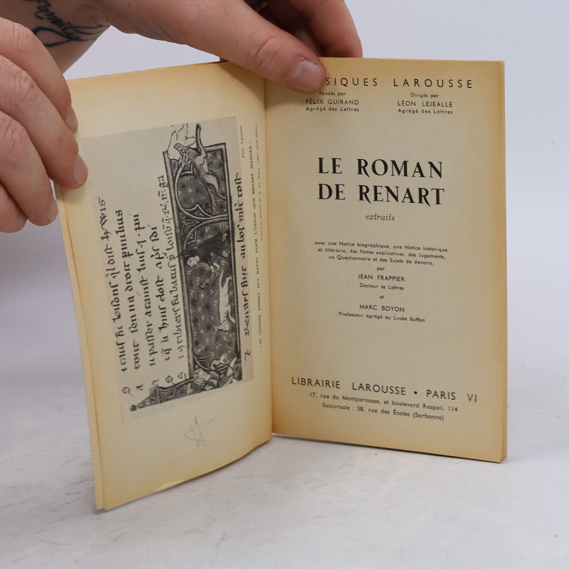 Various authors Roman de Renart