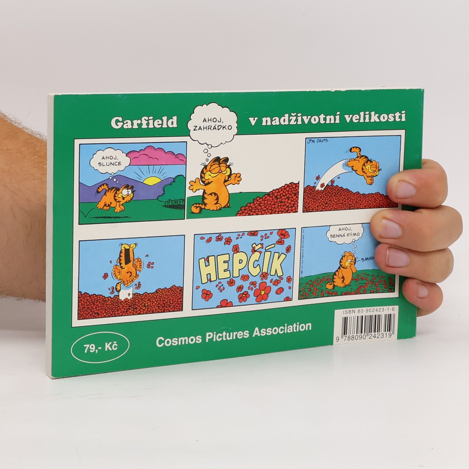 Jim Davis Garfield v nadživotní velikosti