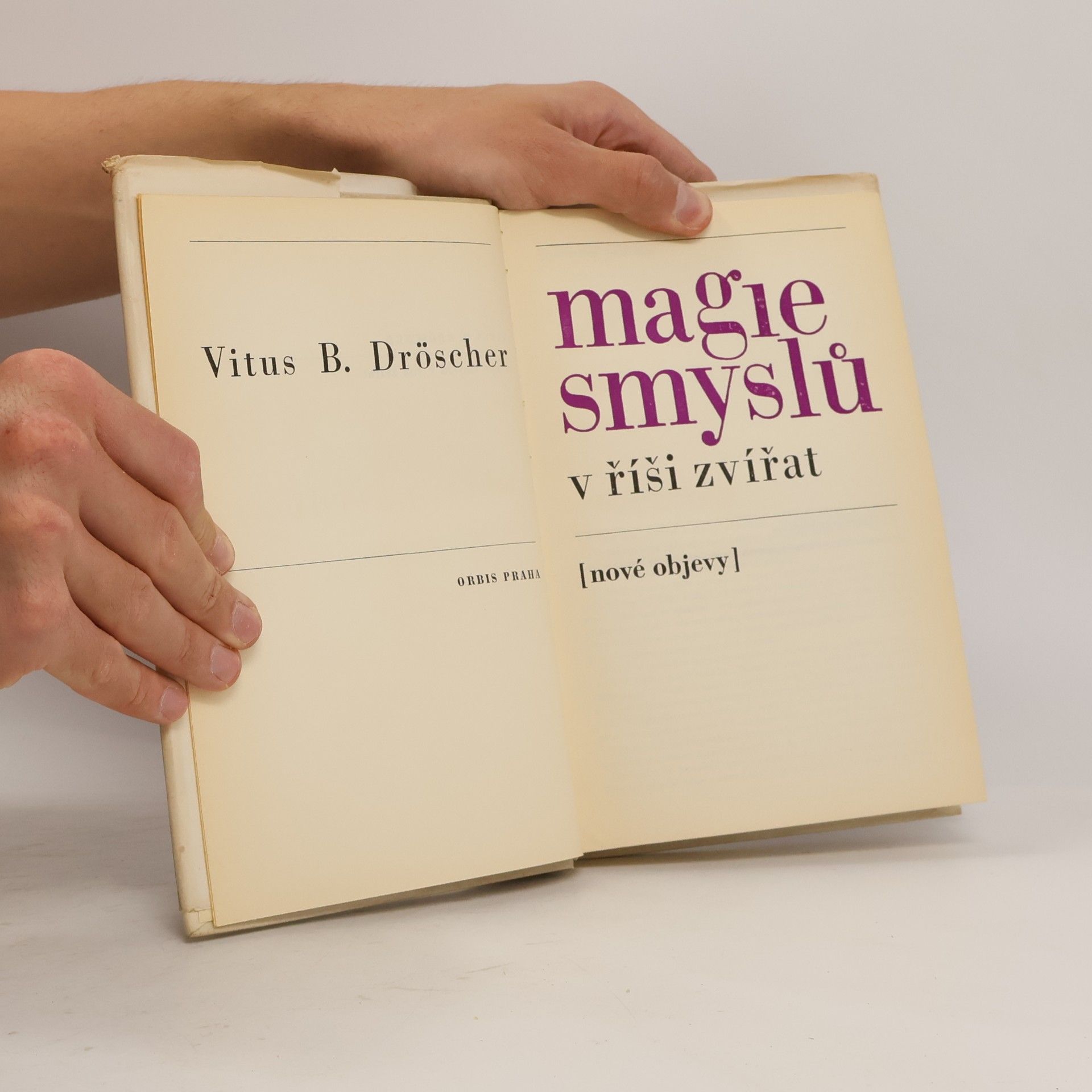 Jaroslav Jankovský Magie smyslů v říši zvířat