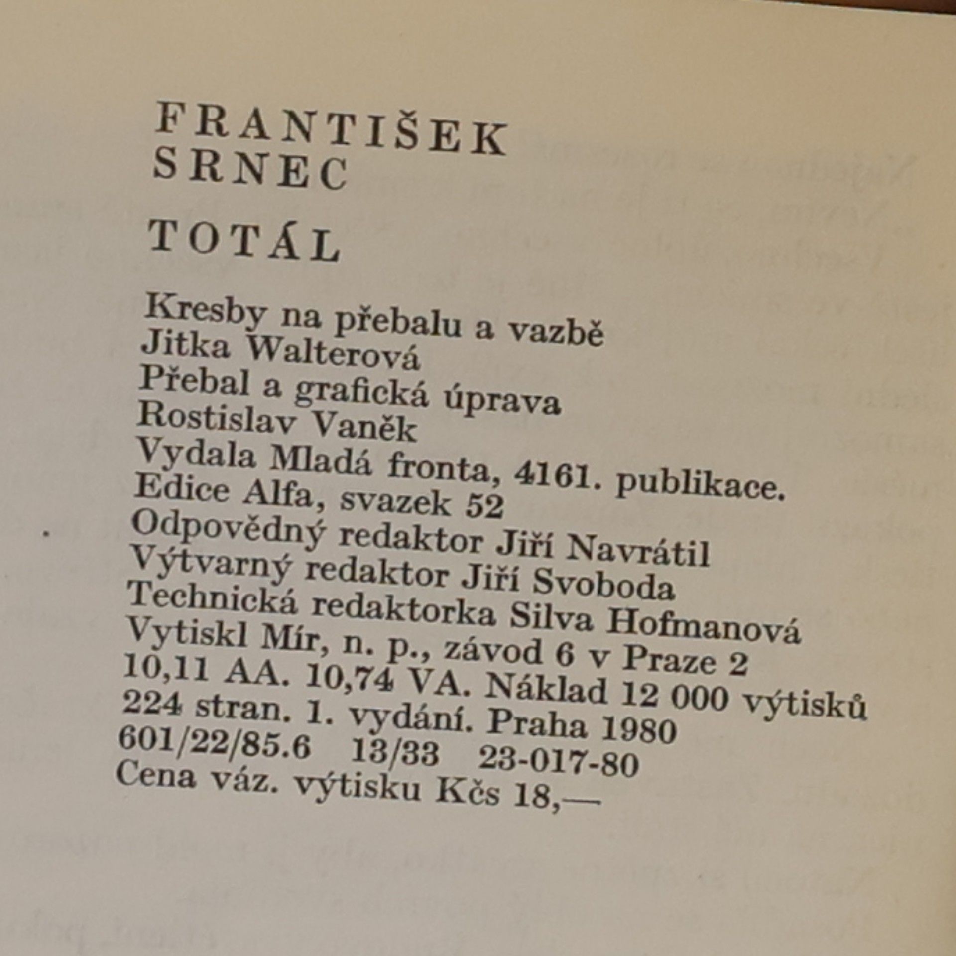 František Srnec Totál