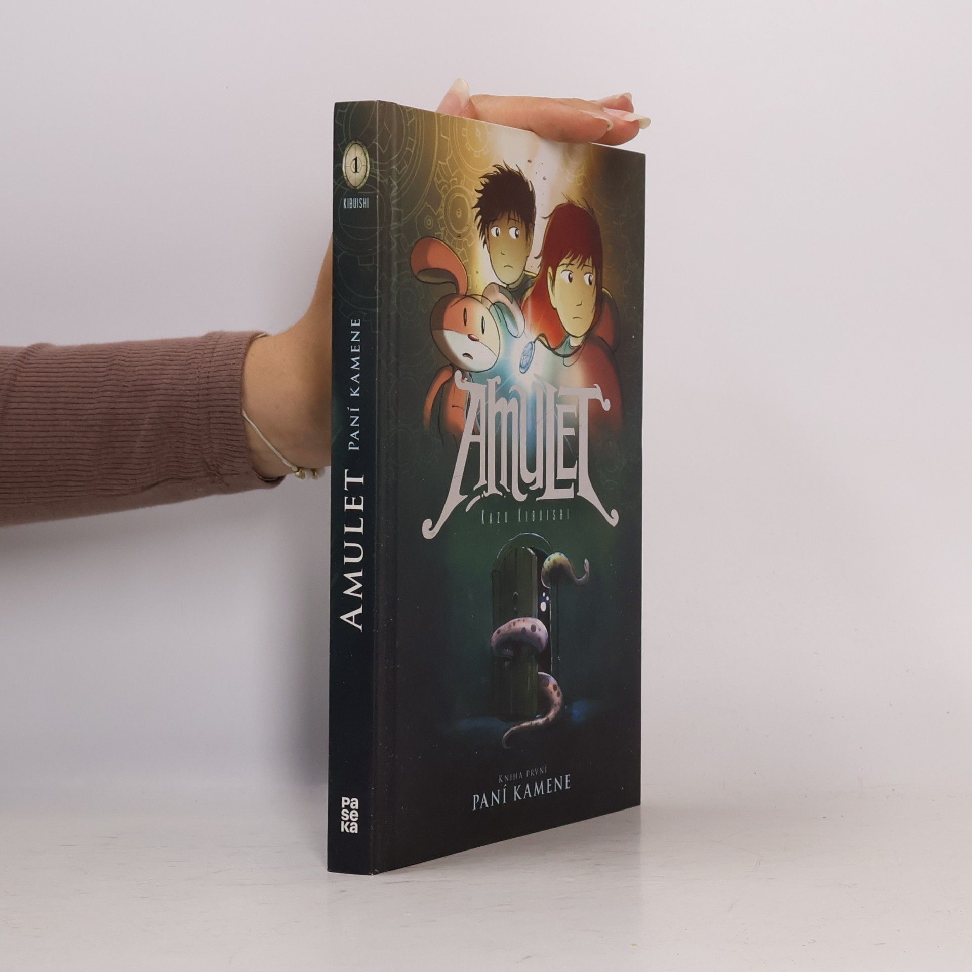 Kazu Kibuishi Paní kamene. Amulet. Kniha první