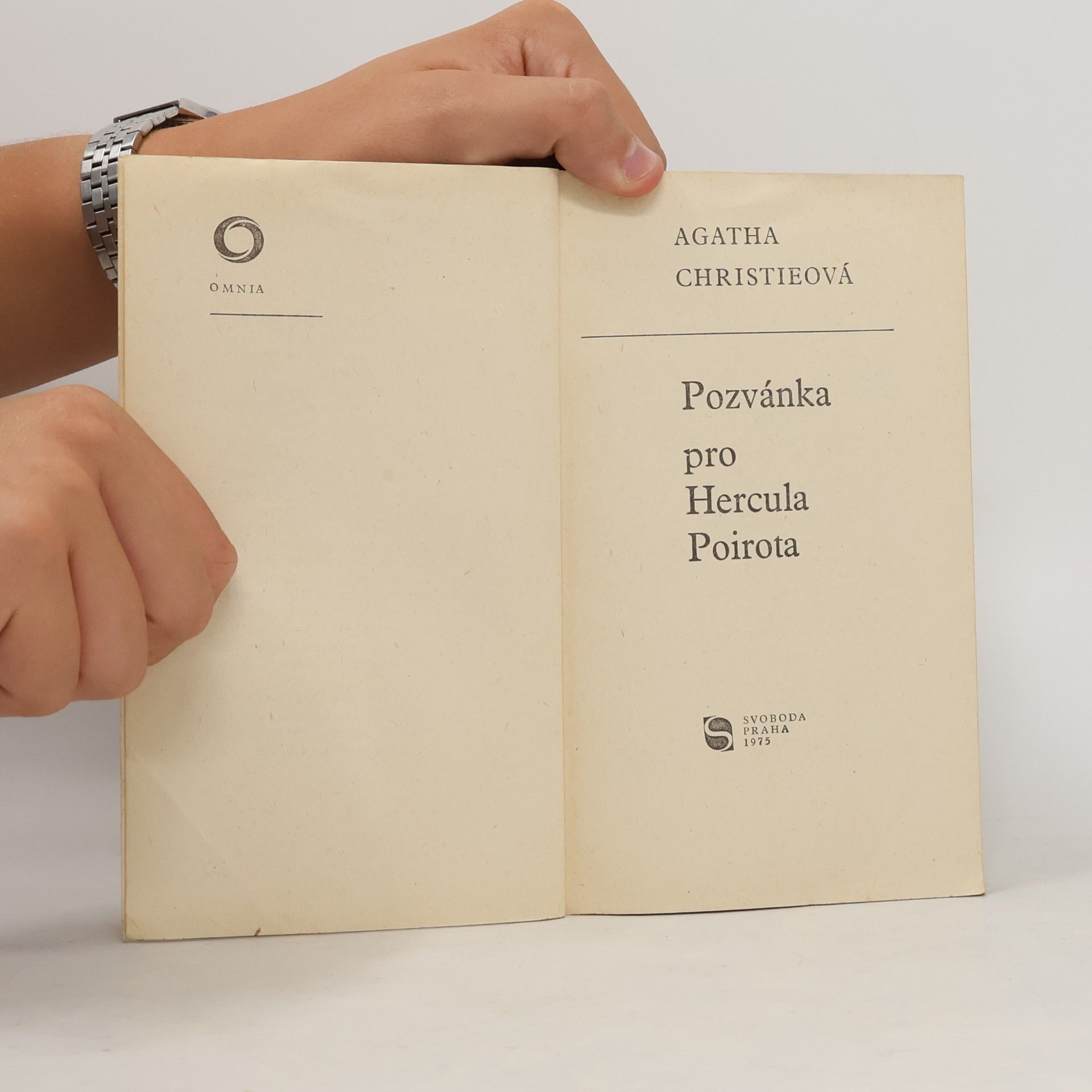 Agatha Christie Pozvánka pro Hercula Poirota
