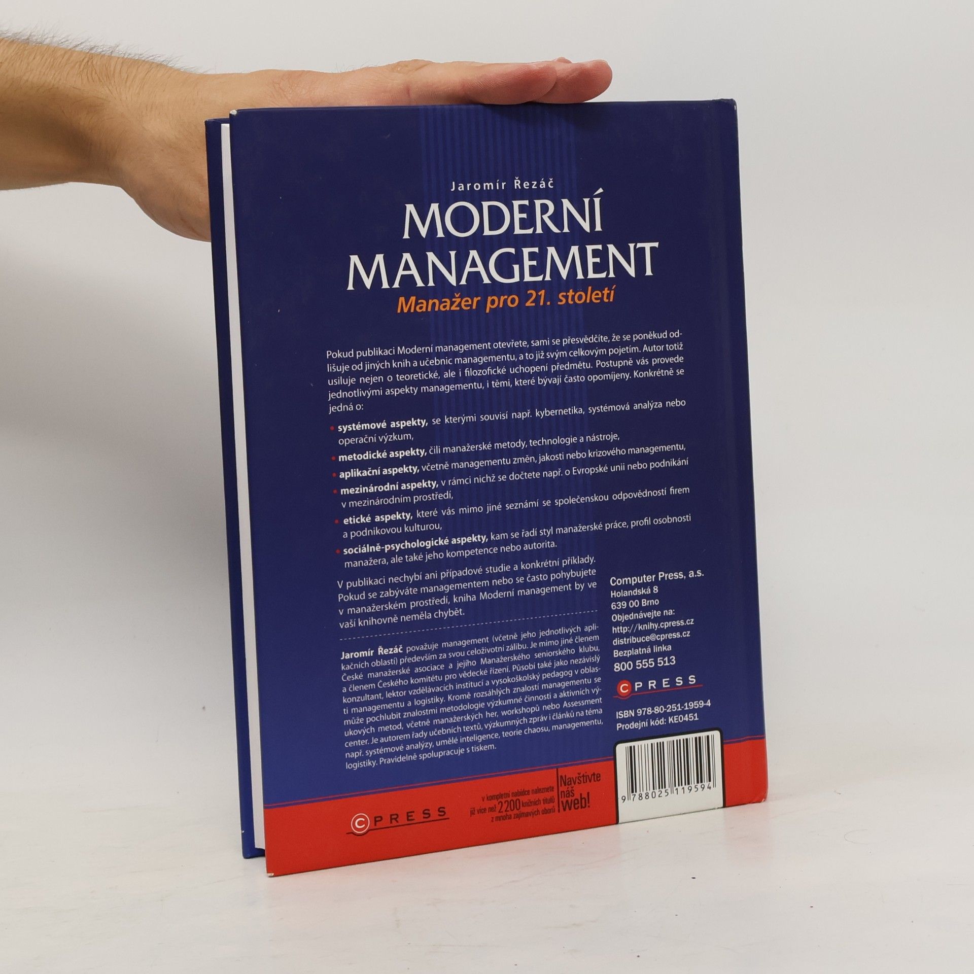 Jaromír Řezáč Moderní management