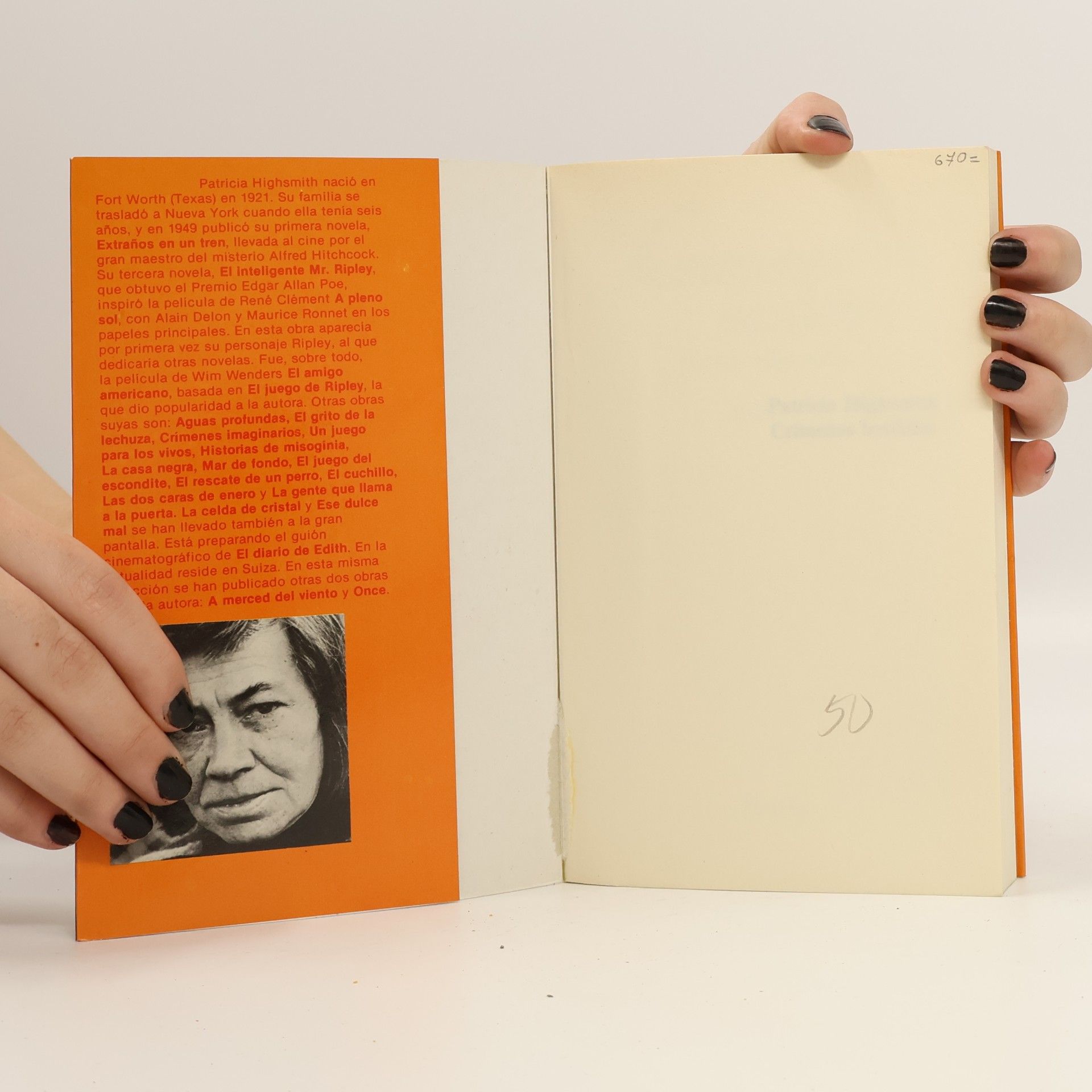 Patricia Highsmith Crimenes bestiales - 2ª edición