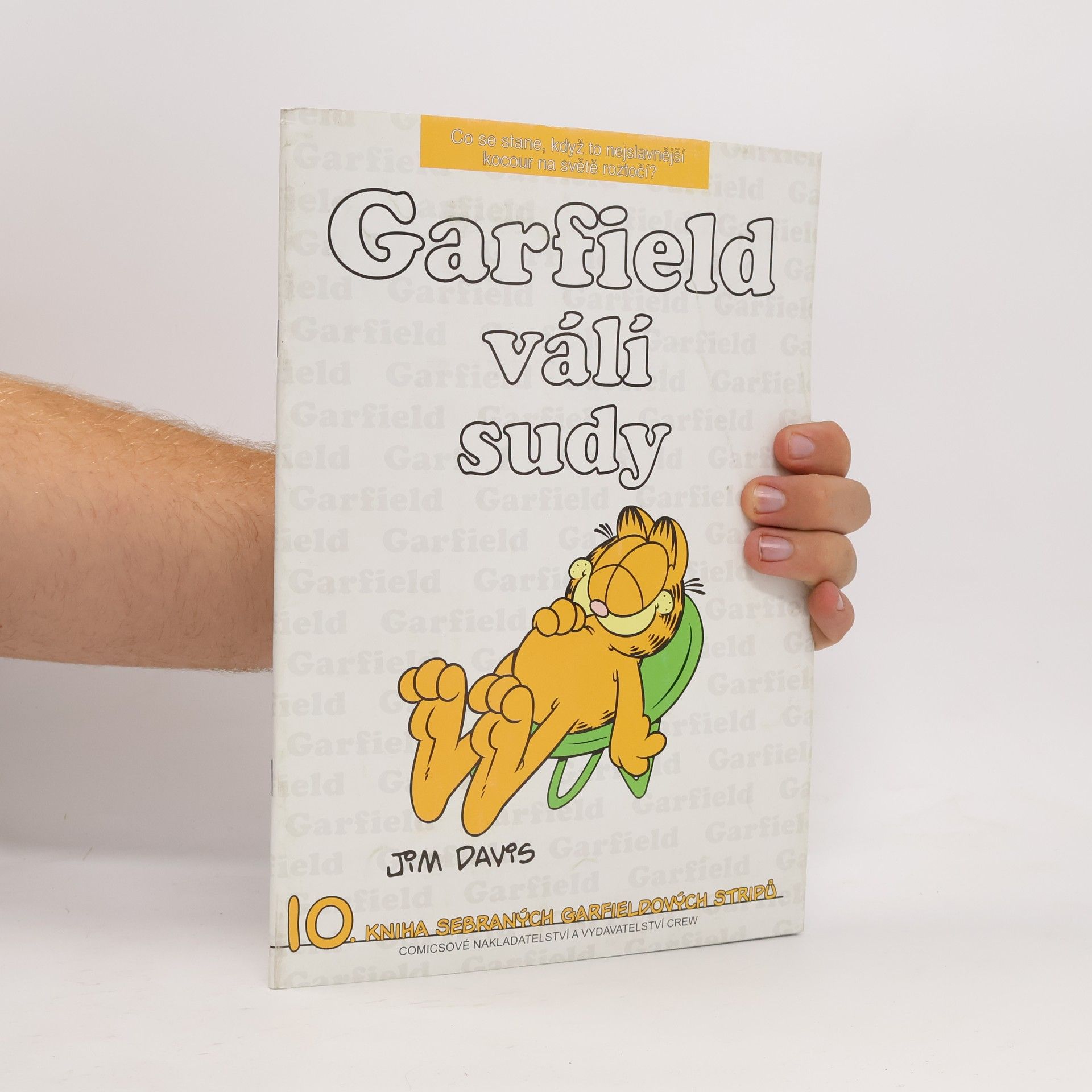 Jim Davis Garfield válí sudy