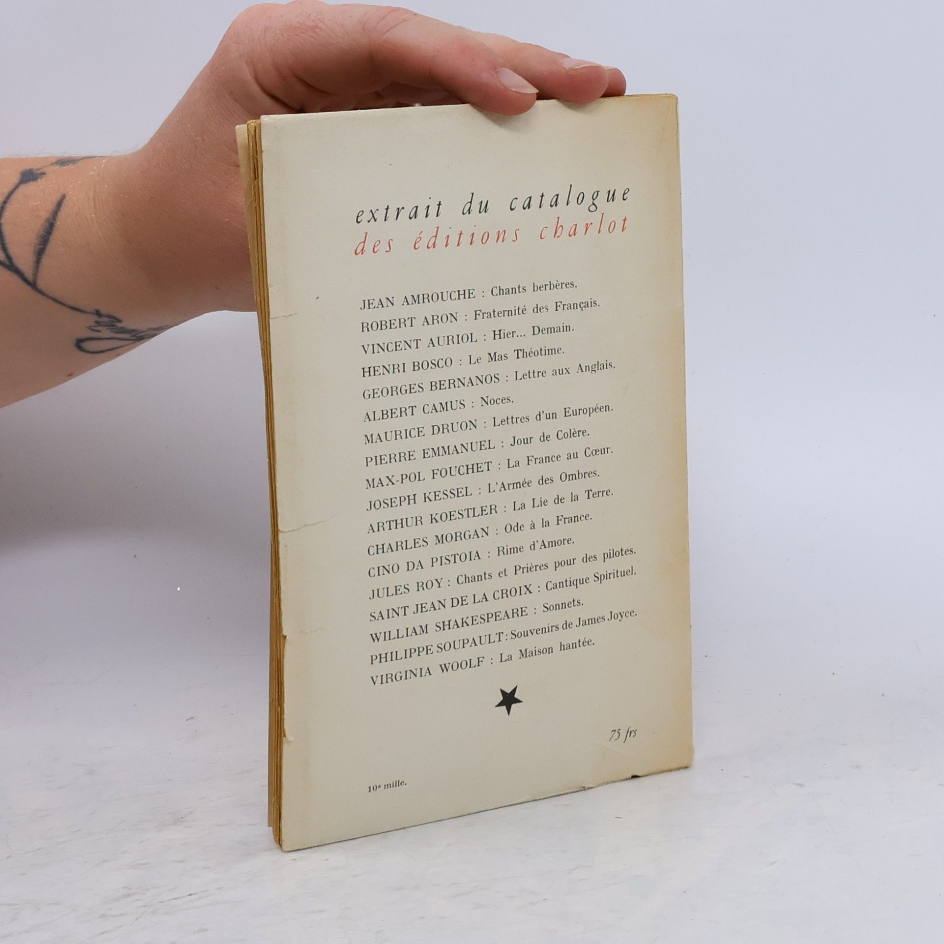 Albert Camus Noces suivi de L'été