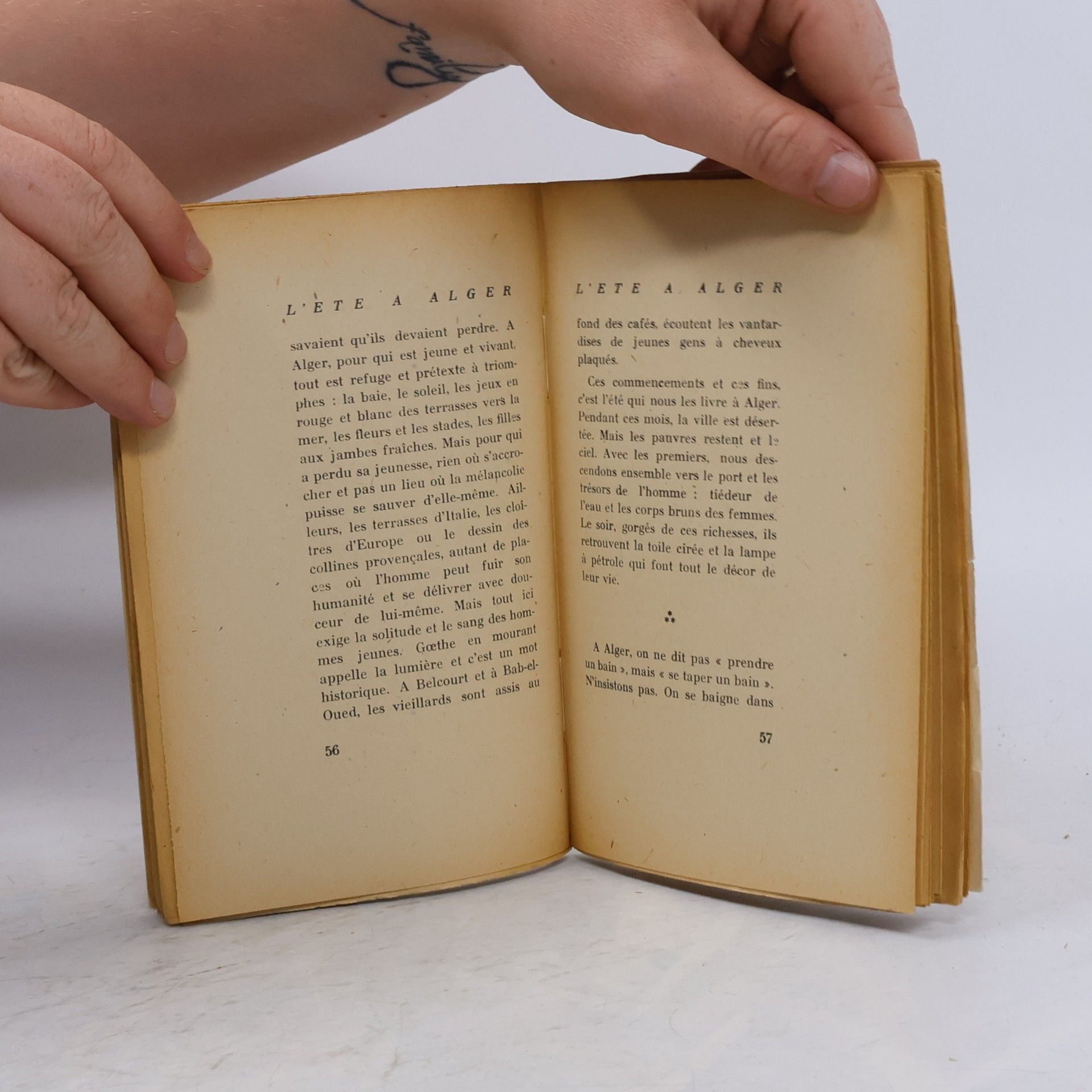 Albert Camus Noces suivi de L'été