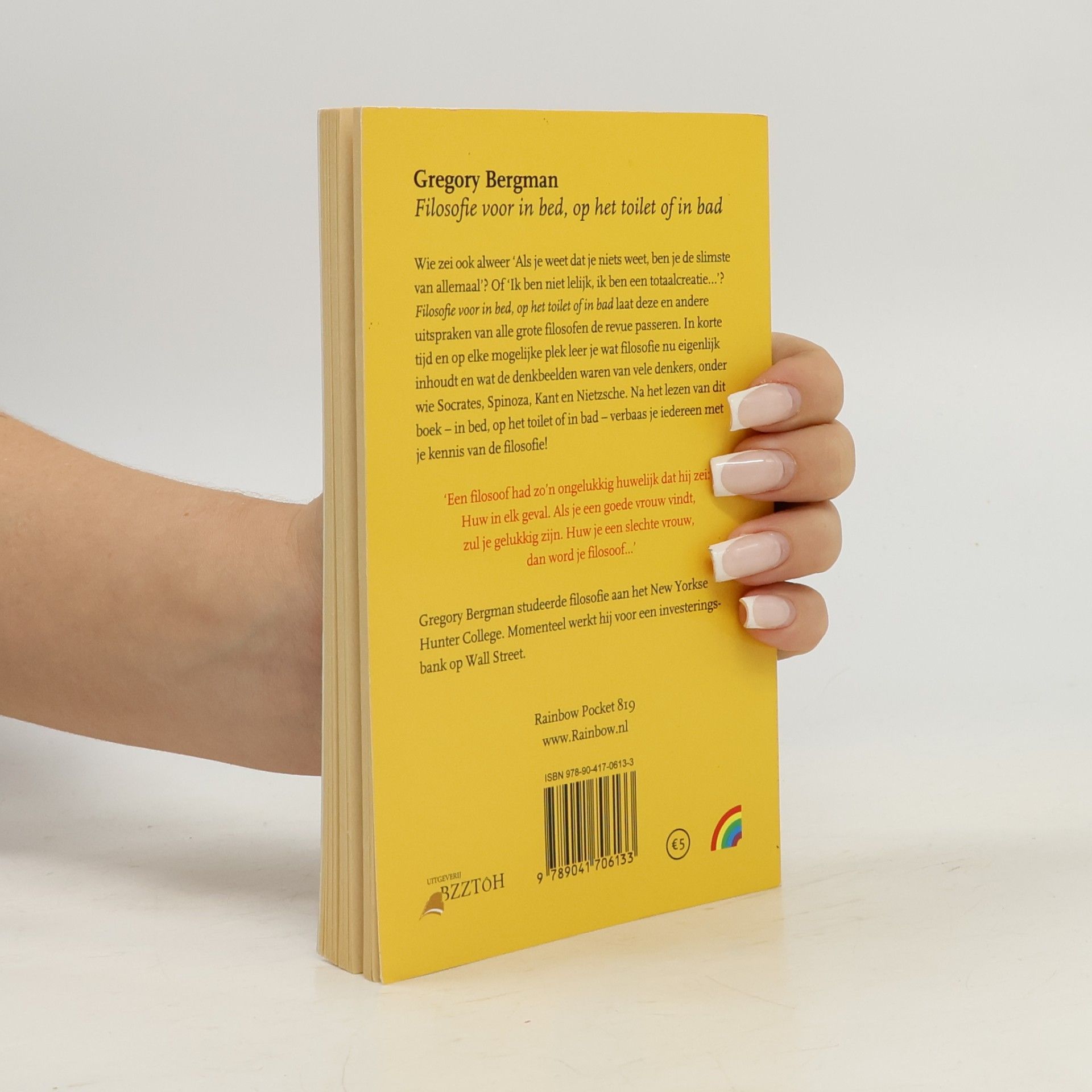 Gregory Bergman Filosofie voor in bed, op het toilet of in bad