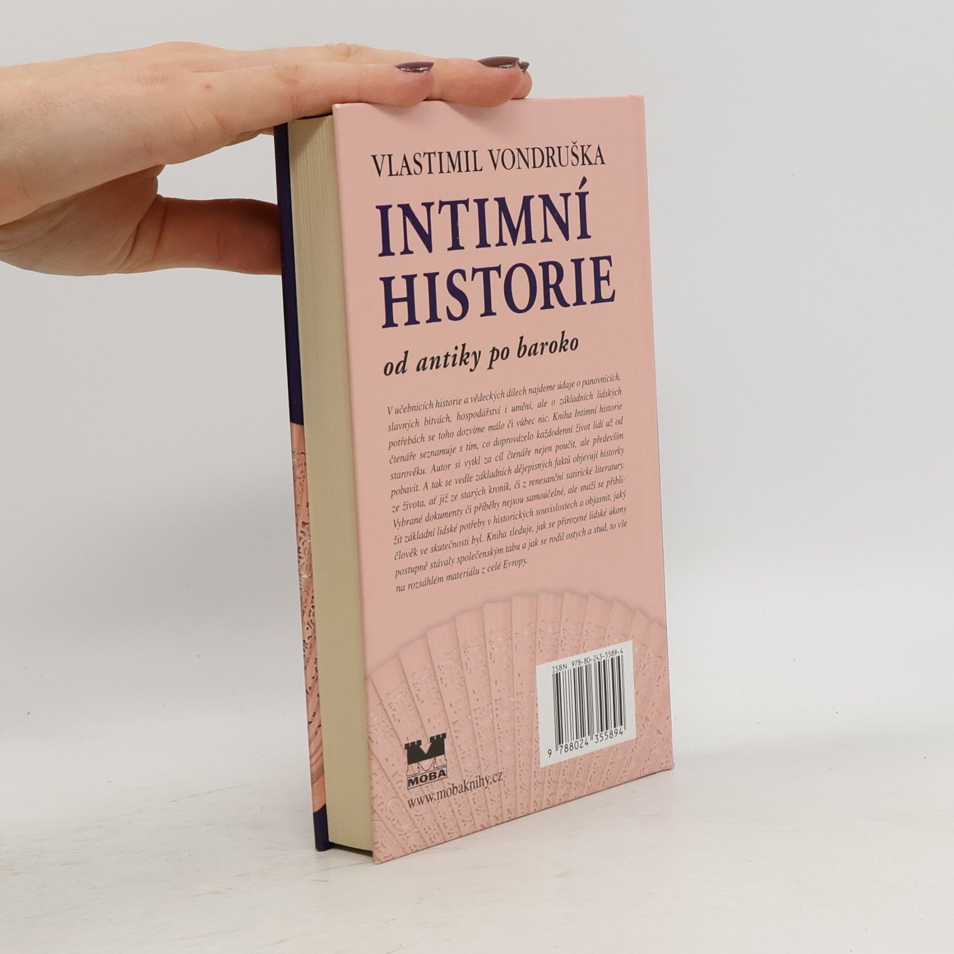 Vlastimil Vondruška Intimní historie od antiky po baroko
