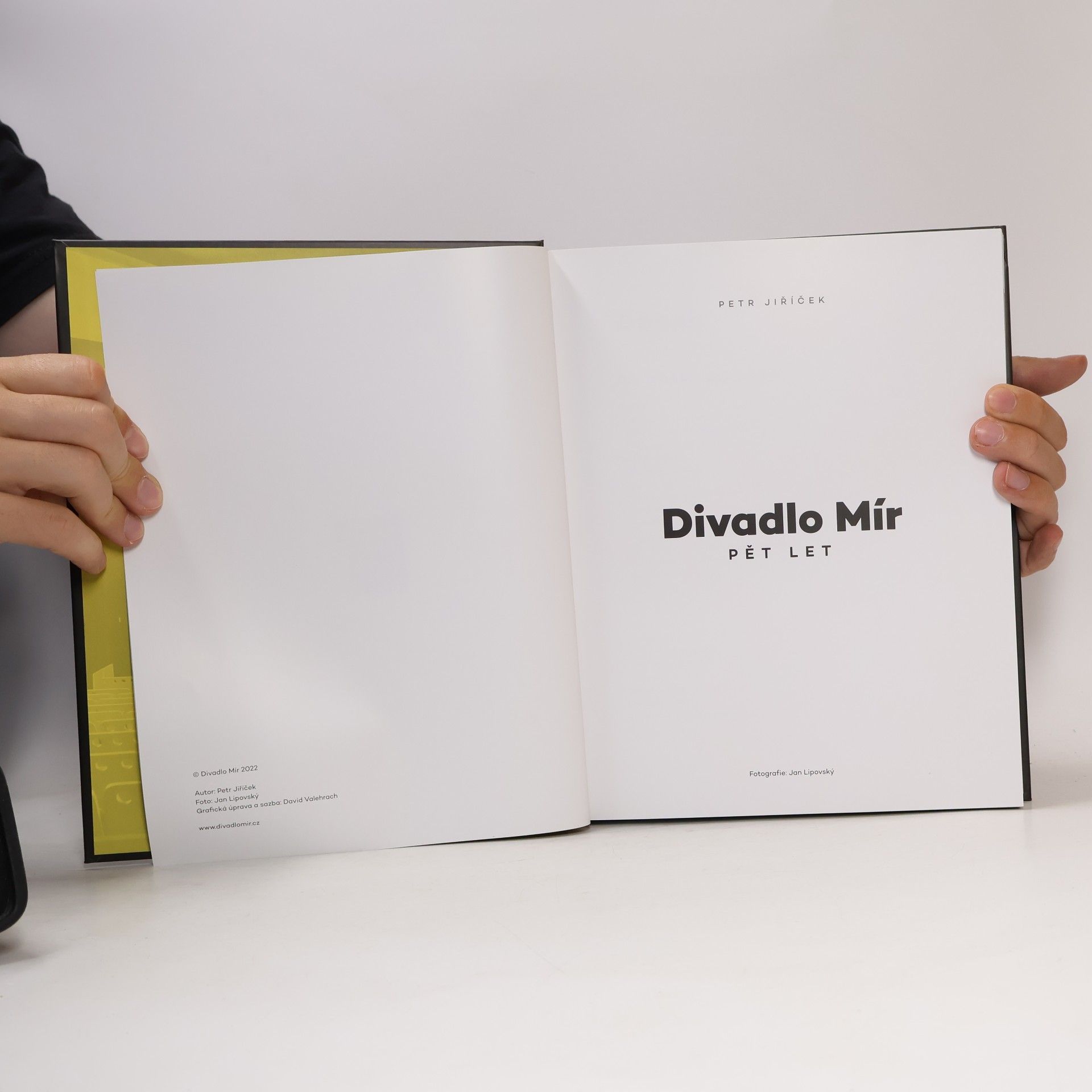 Petr Jiříček Divadlo Mír : pět let