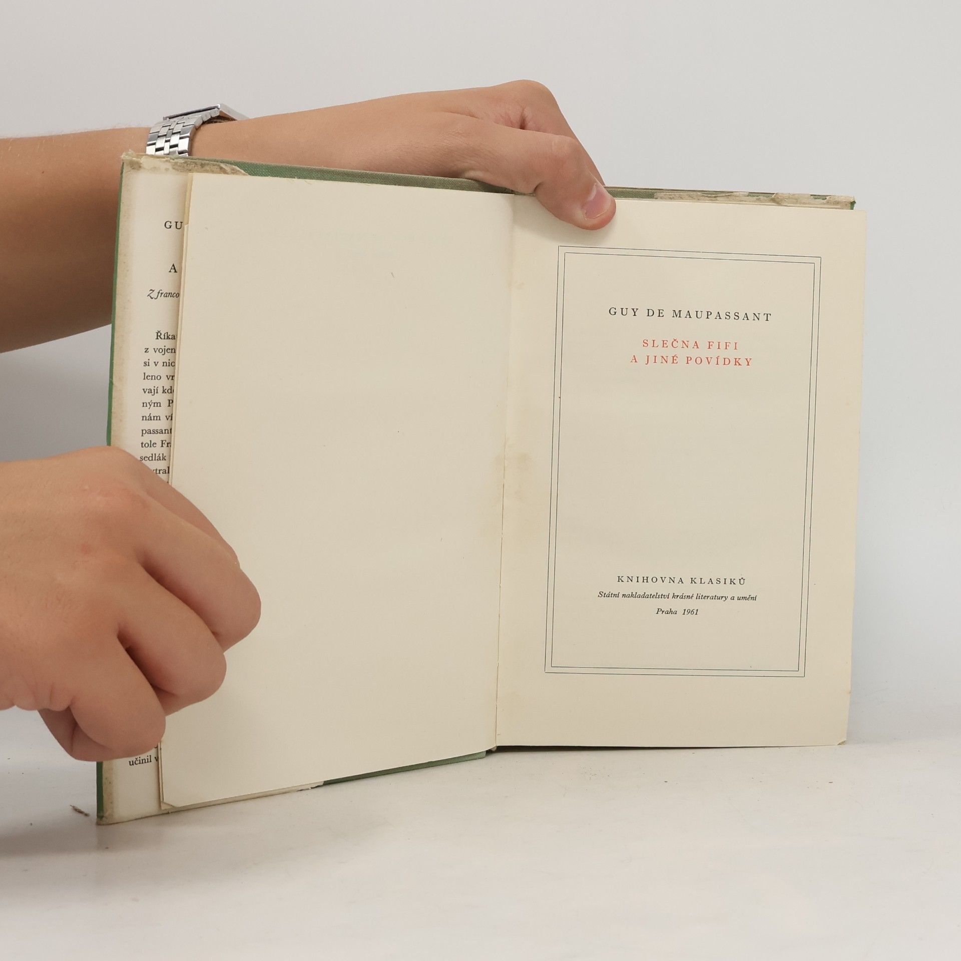 Guy de Maupassant Slečna Fifi a jiné povídky