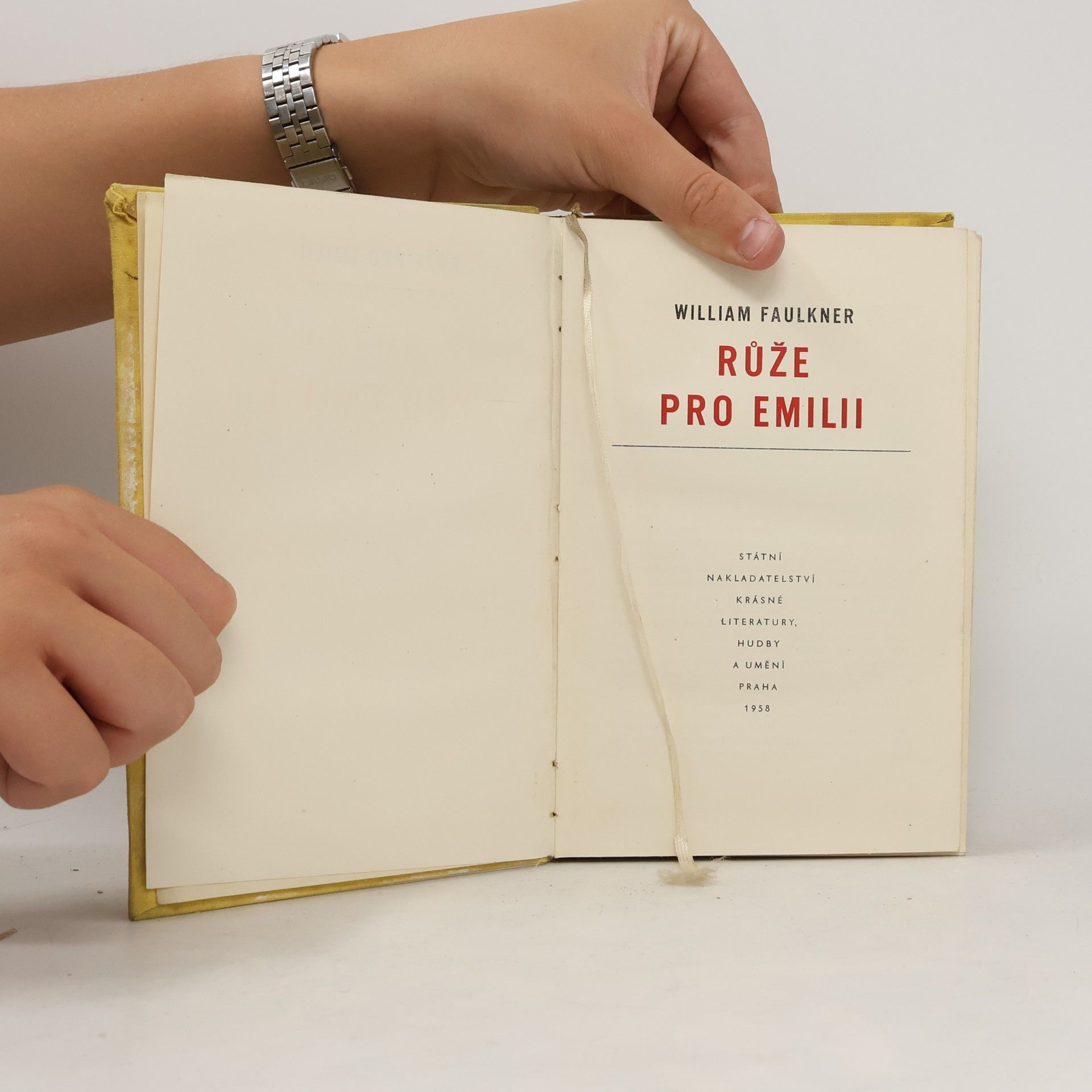 William Faulkner Růže pro Emilii
