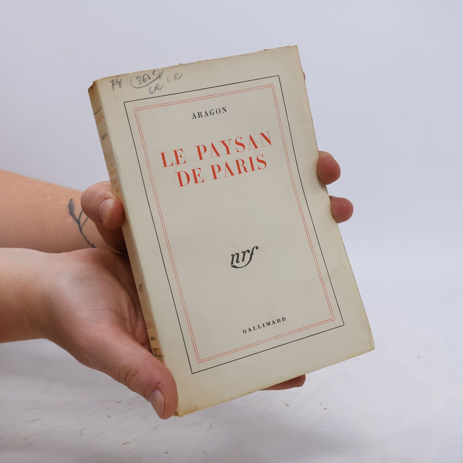 Aragon Le Paysan de Paris
