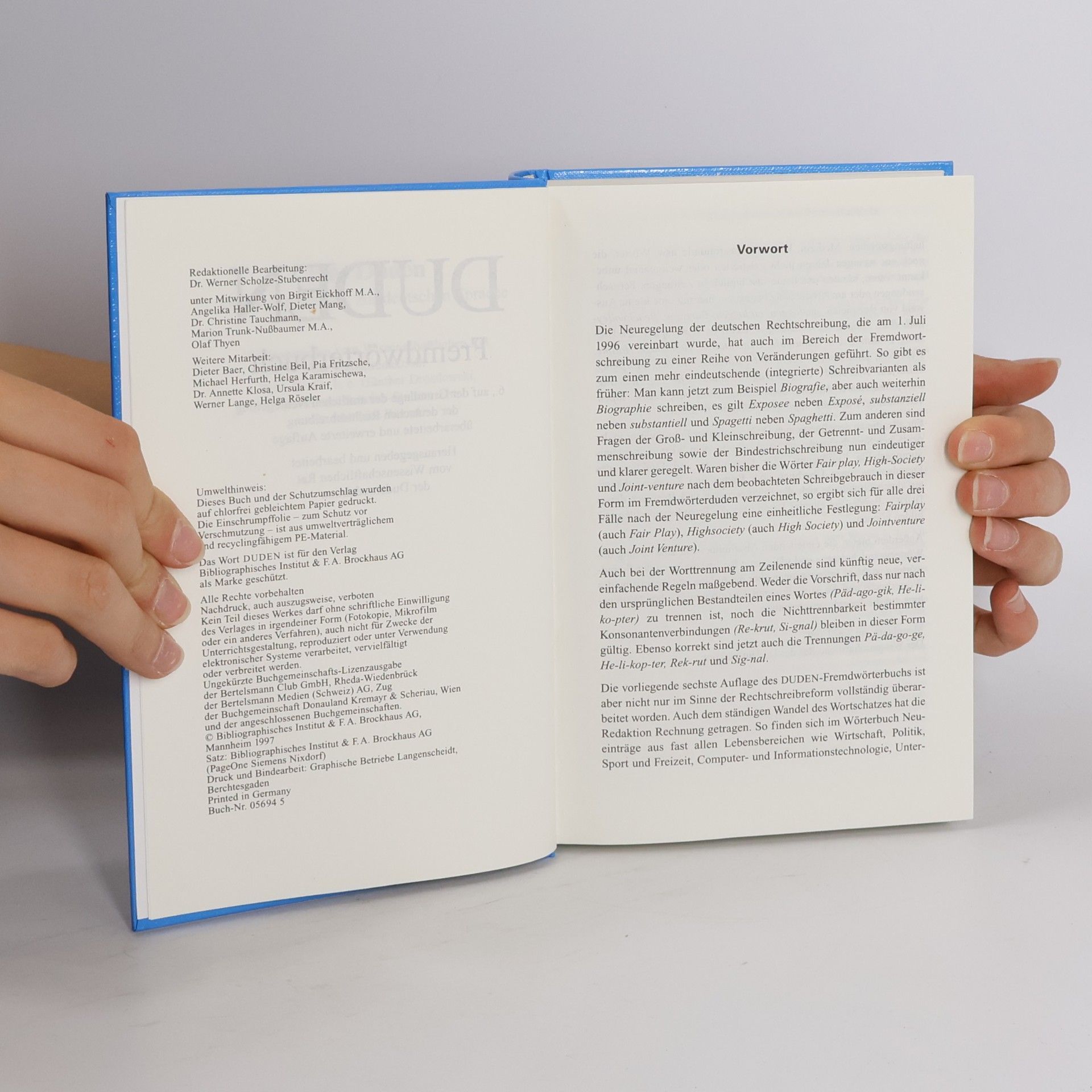 Autores varios Duden. Das Fremdwörterbuch