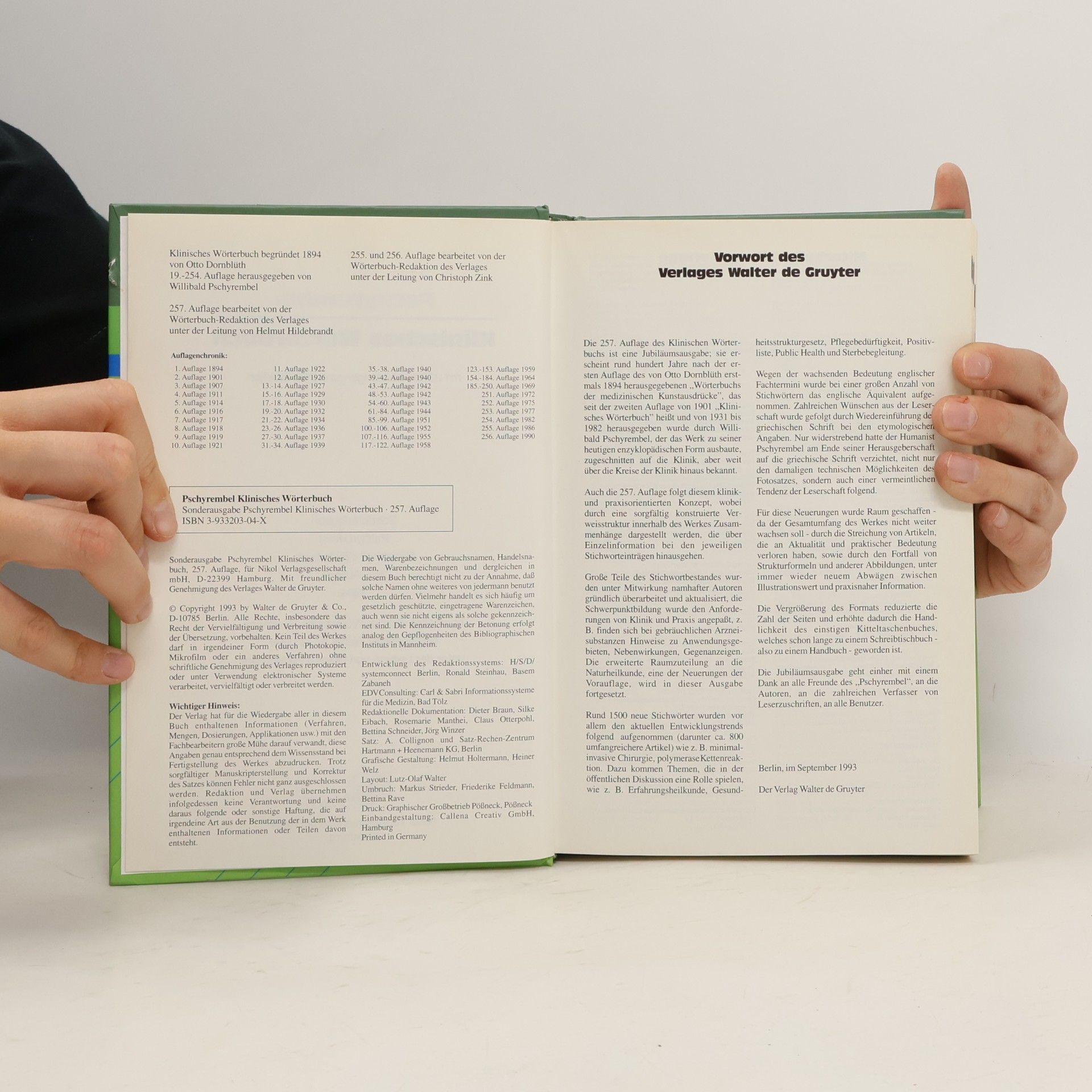 Auteurscollectief Pschyrembel Klinisches Wörterbuch