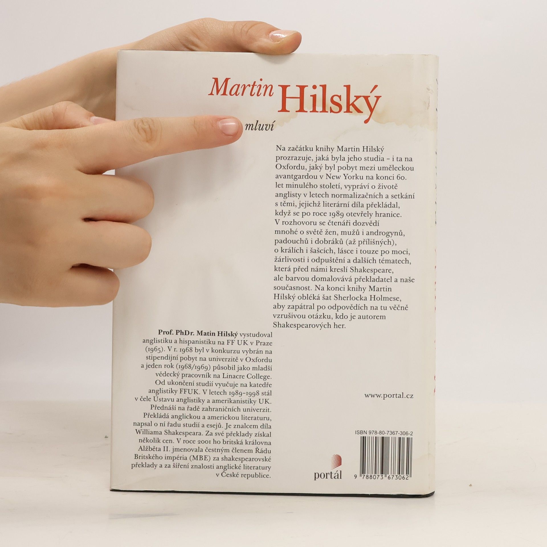Martin Hilský Když ticho mluví
