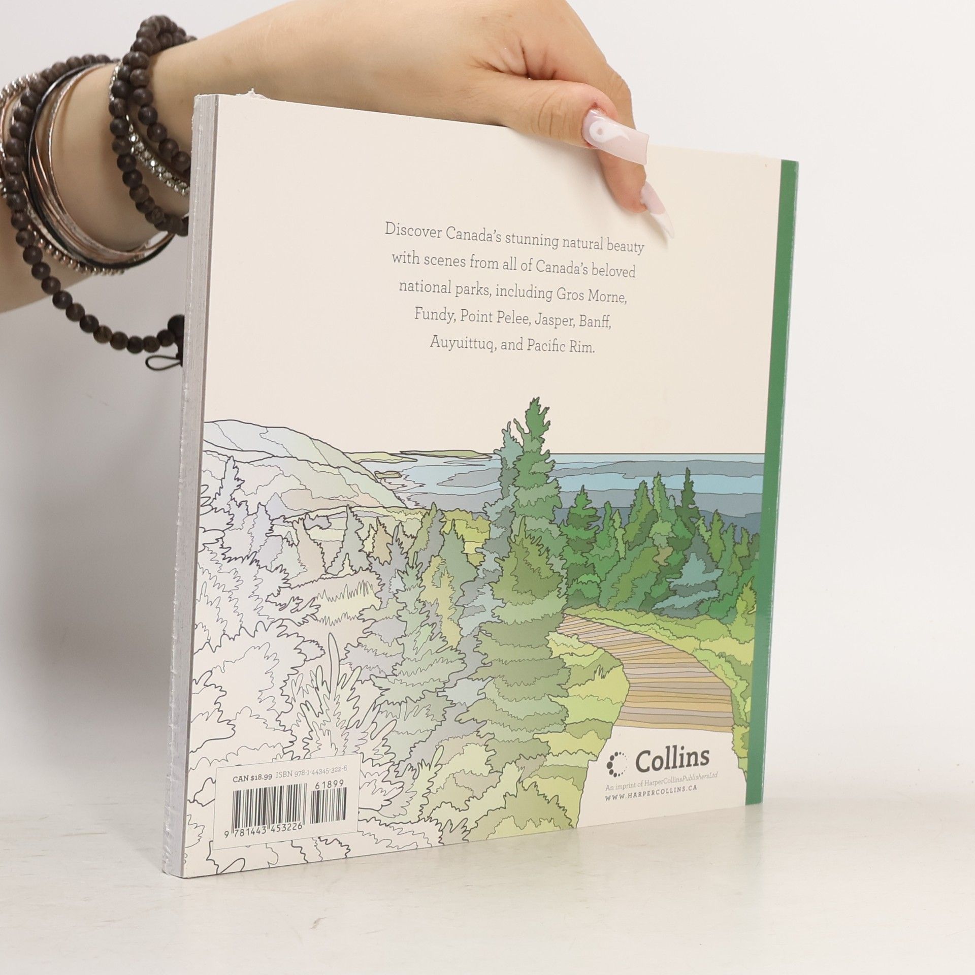 Paul Covello National Parks of Canada Colouring Book