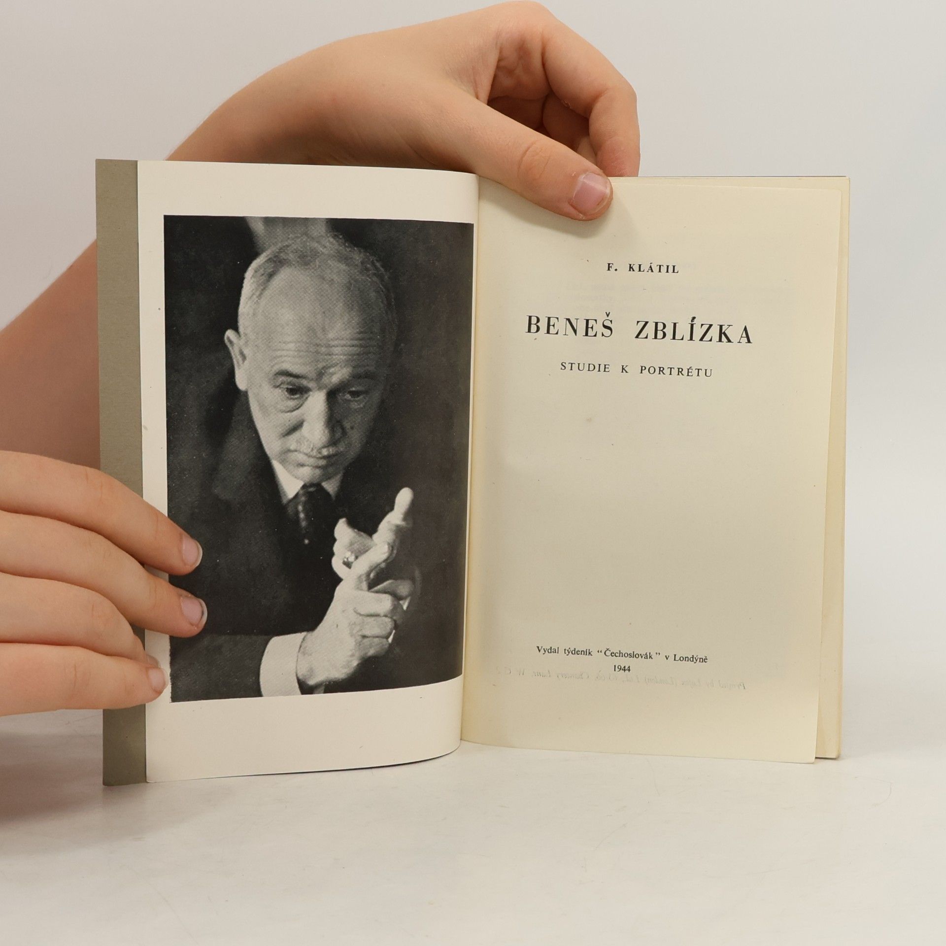 František Klátil Beneš zblízka