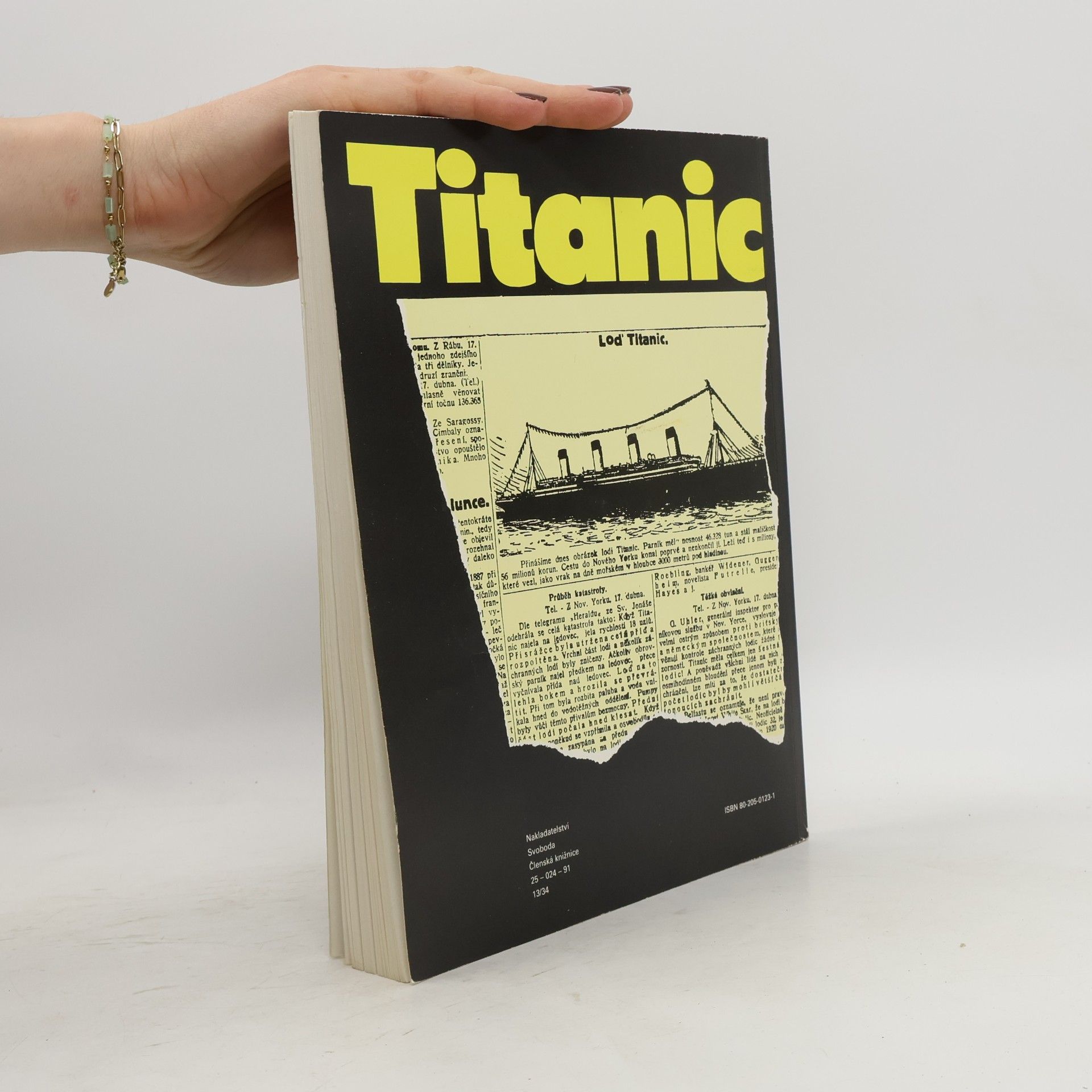 Oldřich Pošmurný Titanic