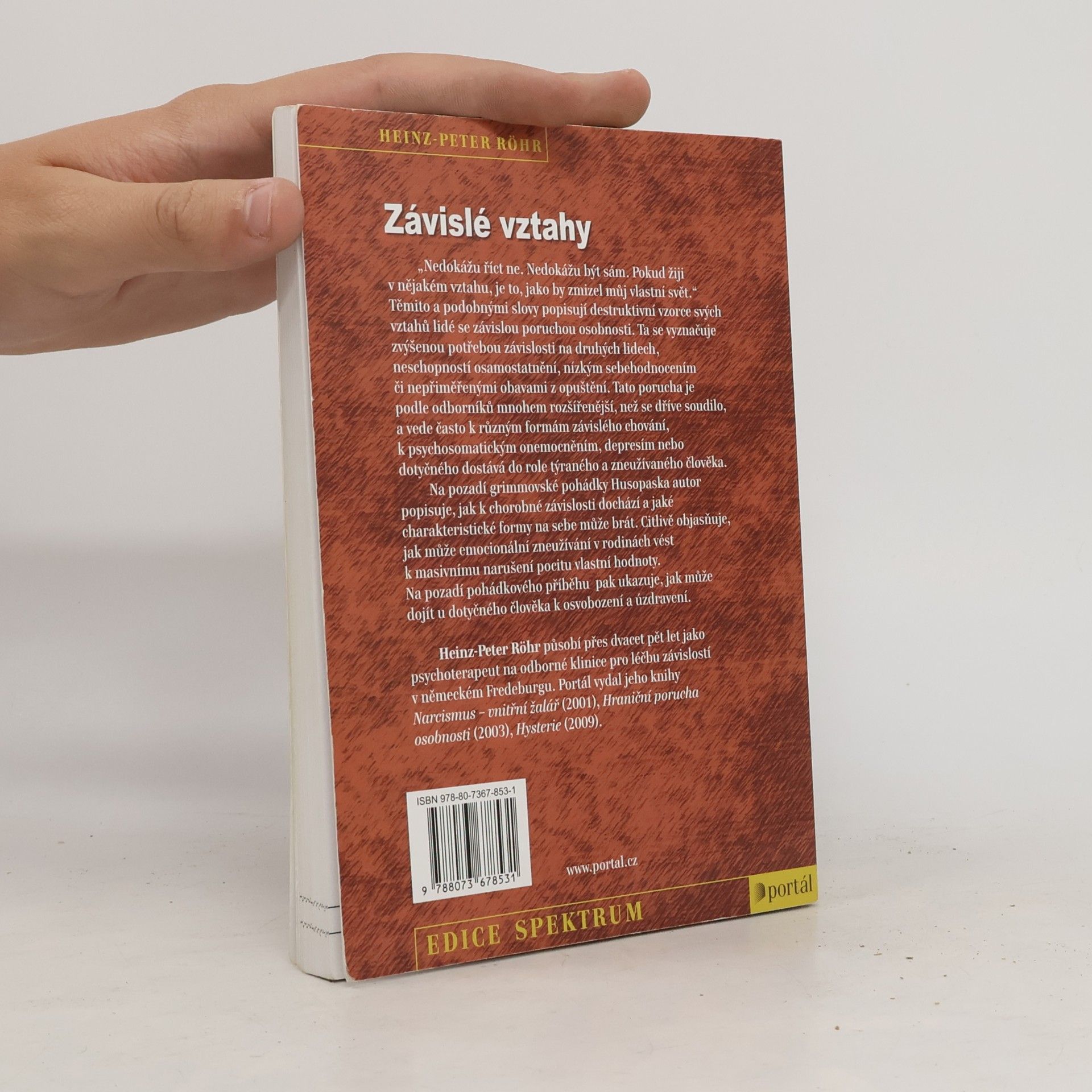 Heinz-Peter Röhr Závislé vztahy: Léčba a uzdravení závislé poruchy osobnosti