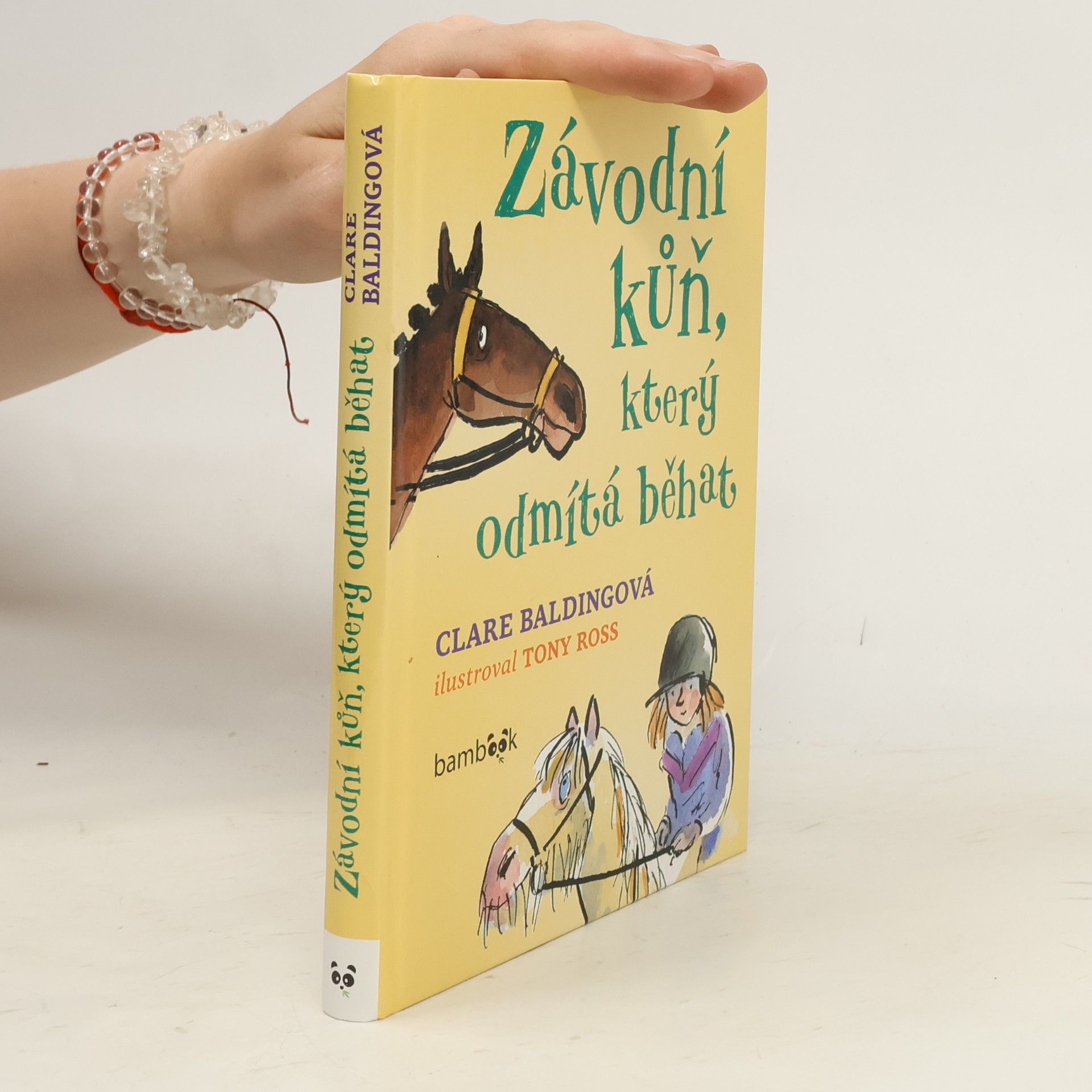 Clare Balding Závodní kůň, který odmítá běhat