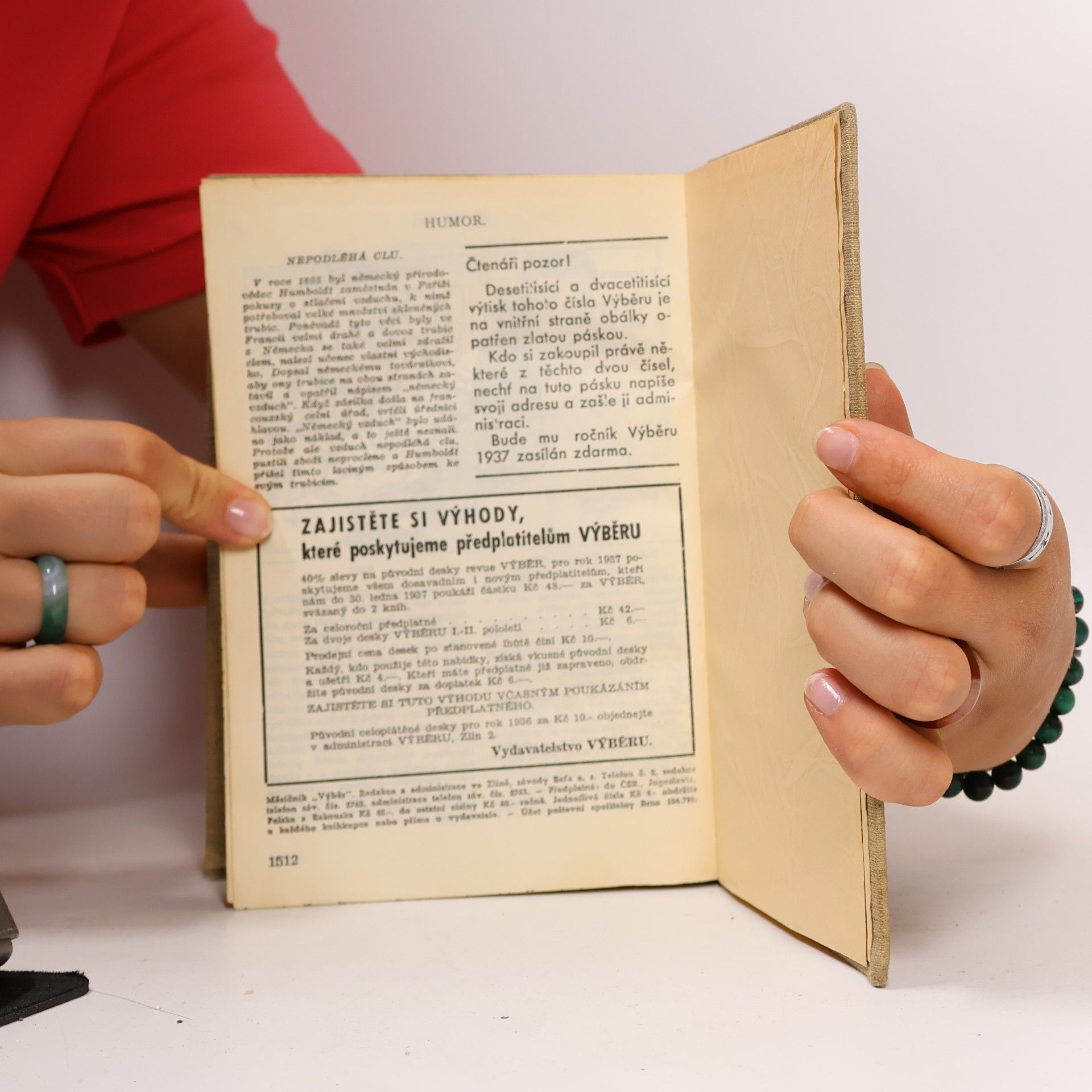 Auteurscollectief Výběr. Nejzajímavější články současné doby 1-6/1935