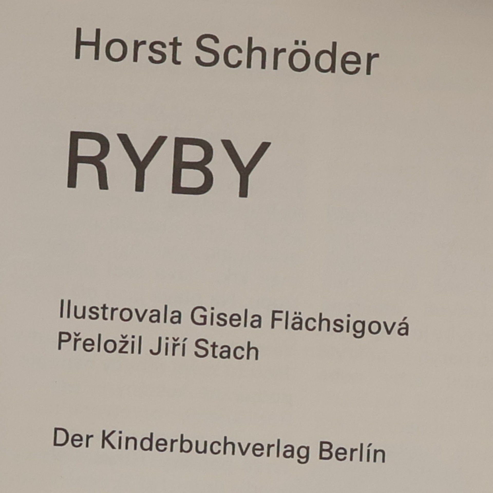 Gisela Flächsig Ryby