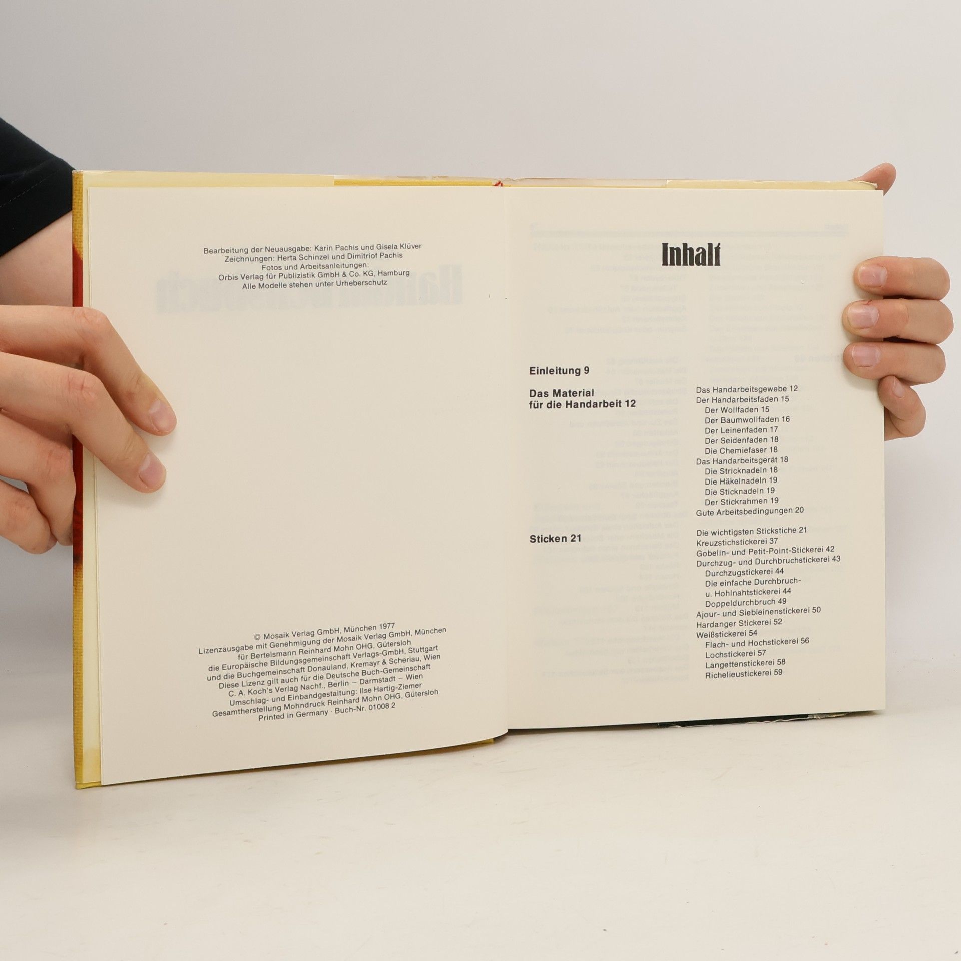 Gertrud Oheims Handarbeitsbuch