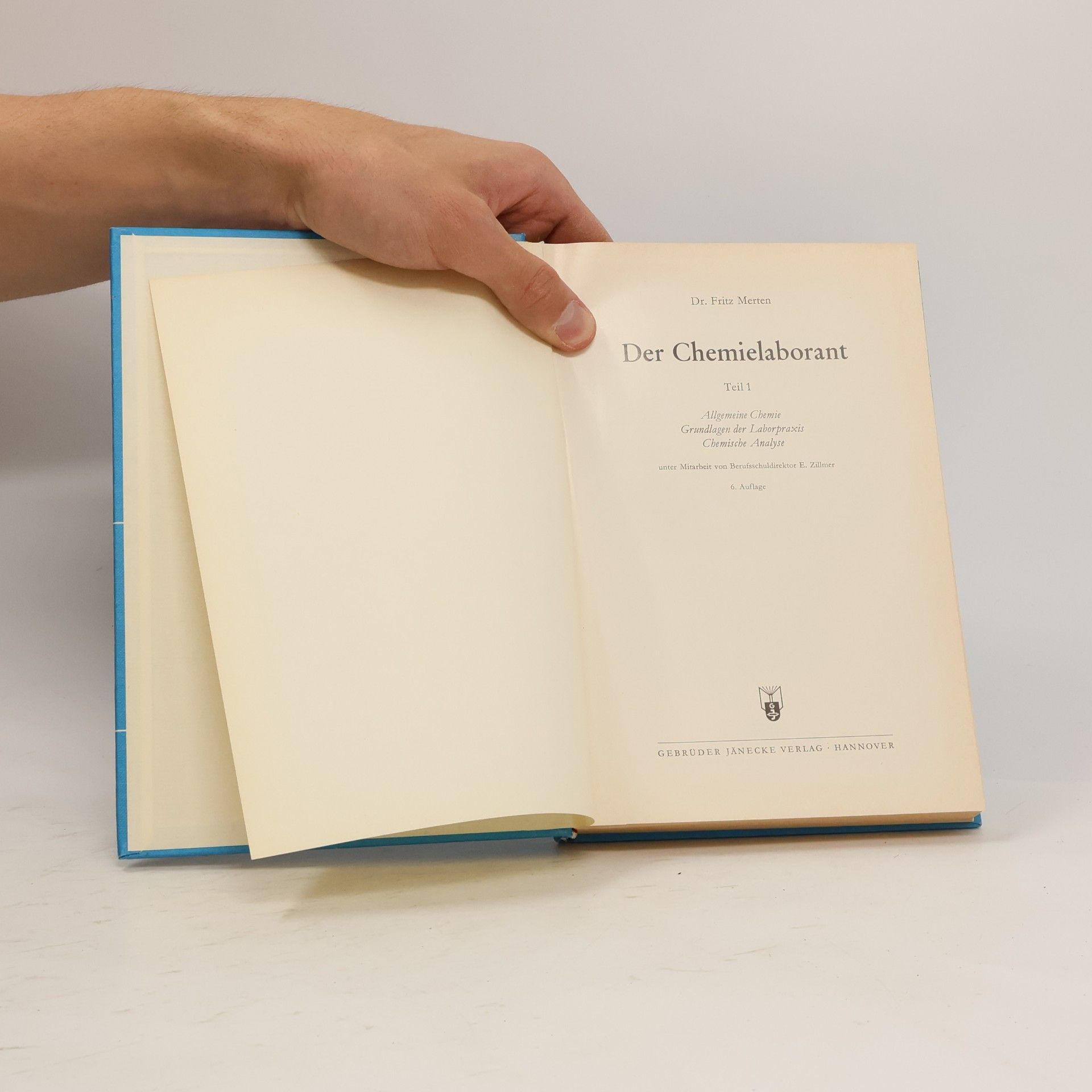 Fritz Mertens Der Chemielaborant 1