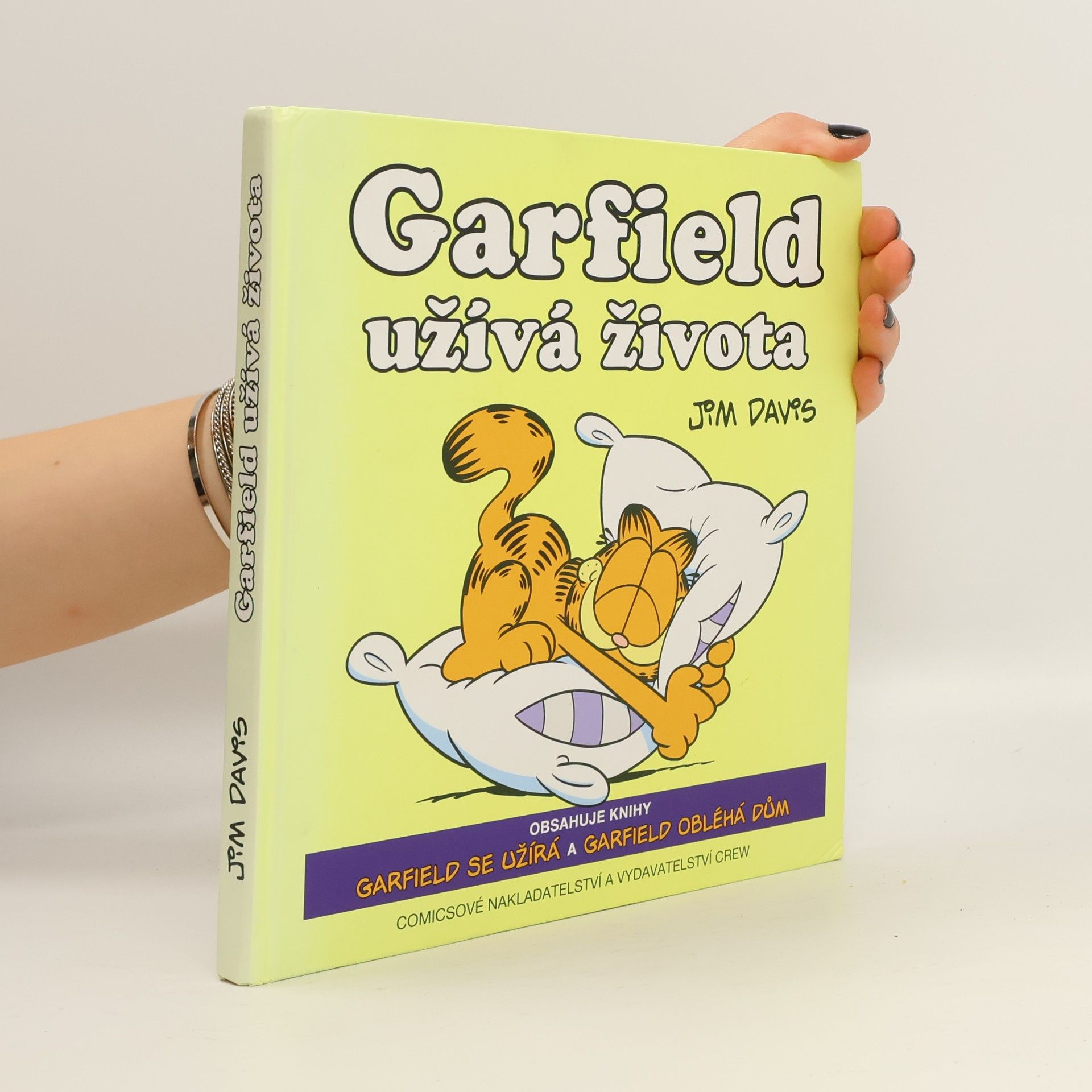 Jim Davis Garfield užívá života