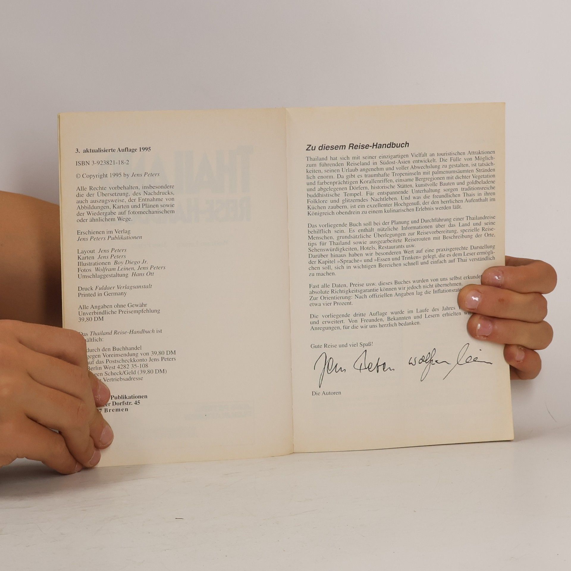 Wolfram Leinen Thailand Reise-Handbuch