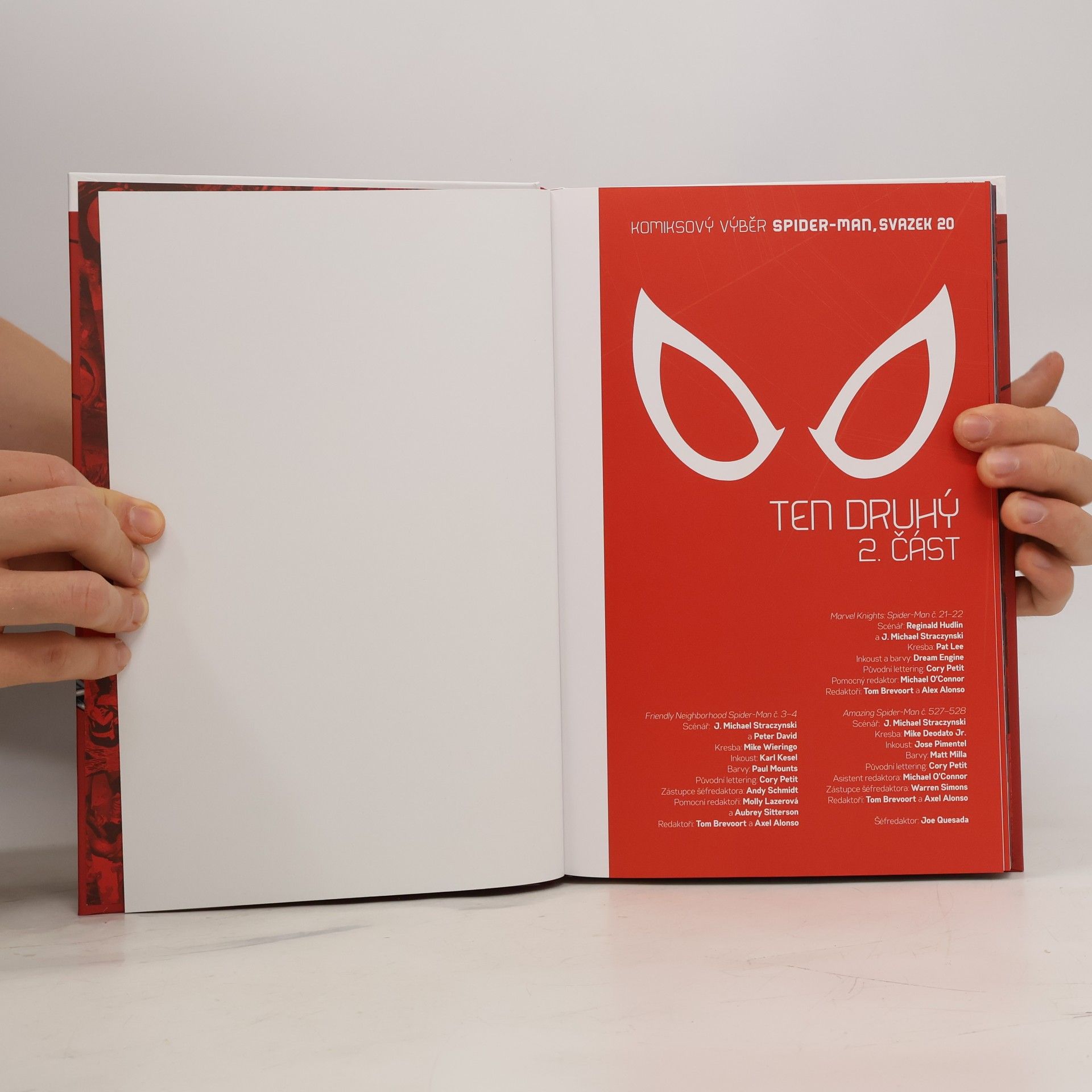 J. Michael Straczynski Komiksový výběr 20. Spider-Man. Ten druhý. 2. část