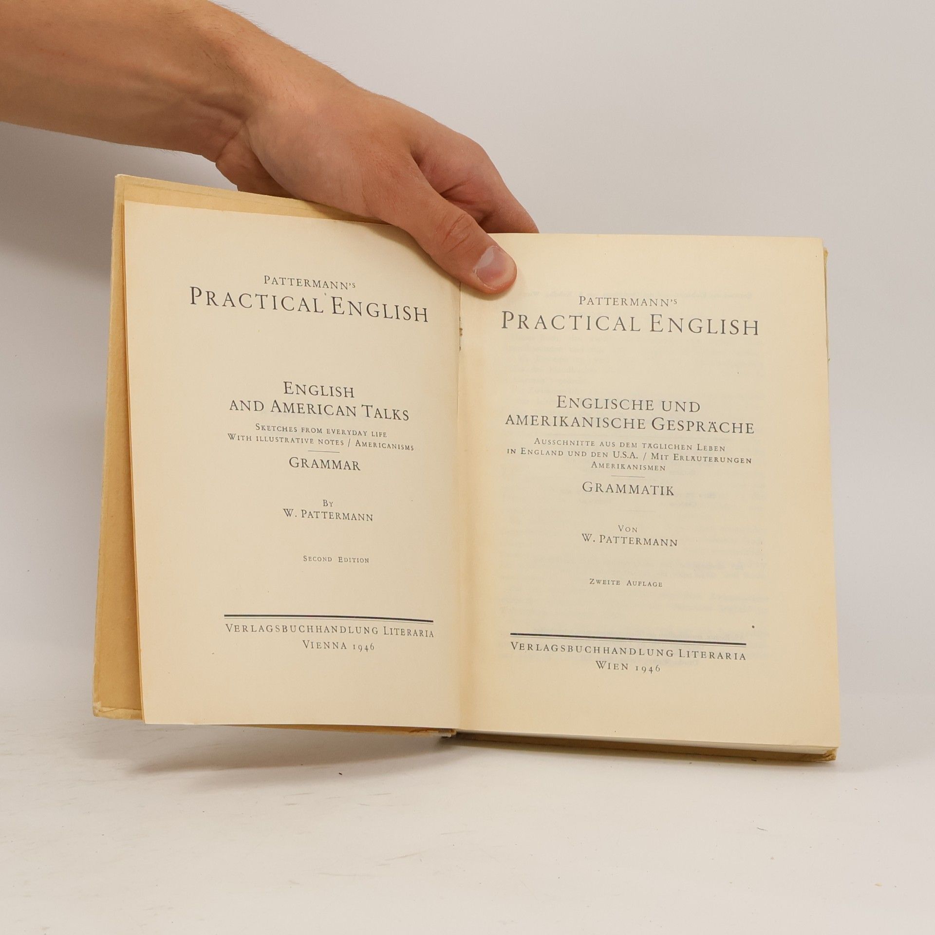 Wilhelm Pattermann Pattermann's Practical English