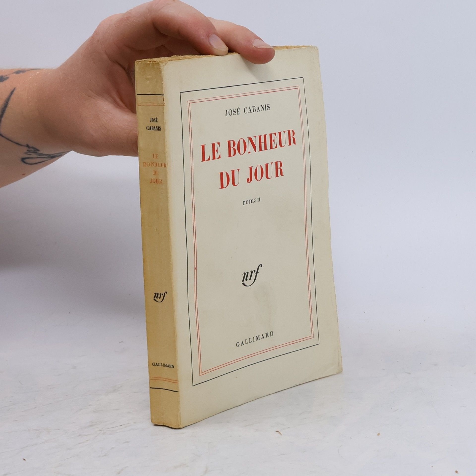 José Cabanis Le bonheur du jour