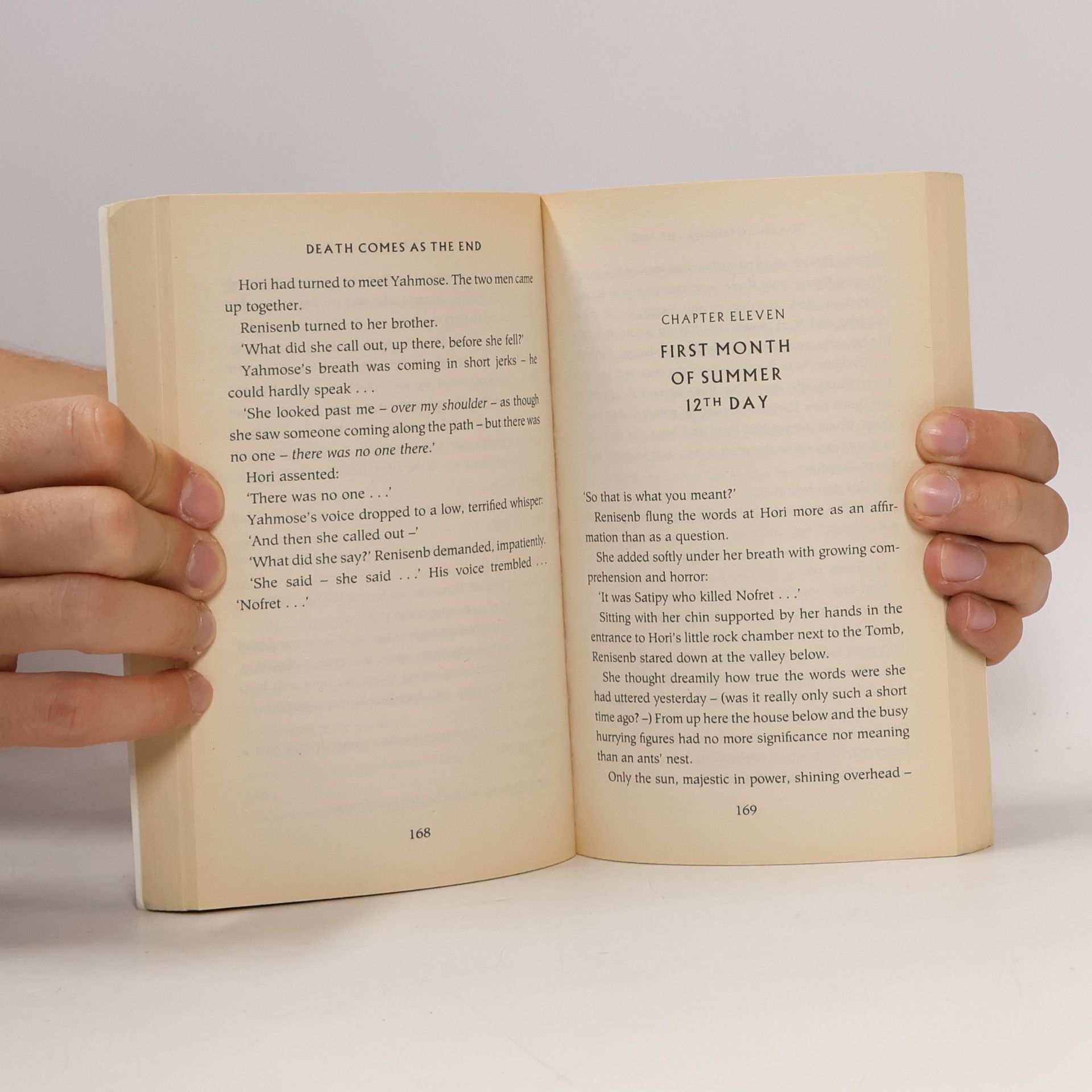 Agatha Christie Death comes as the end