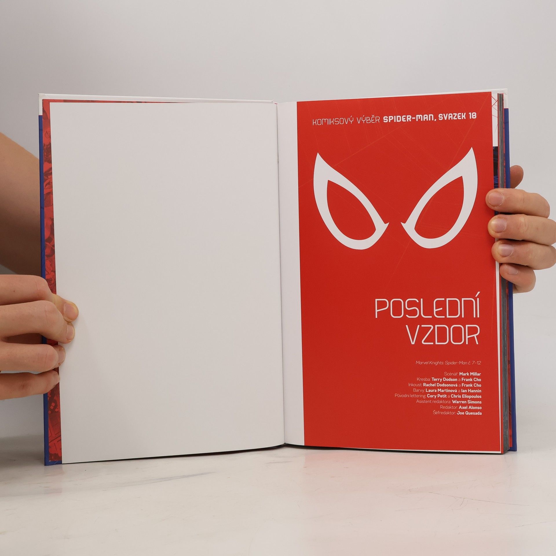 Mark Millar Spider-Man Komiksový výběr 18. Poslední vzdor
