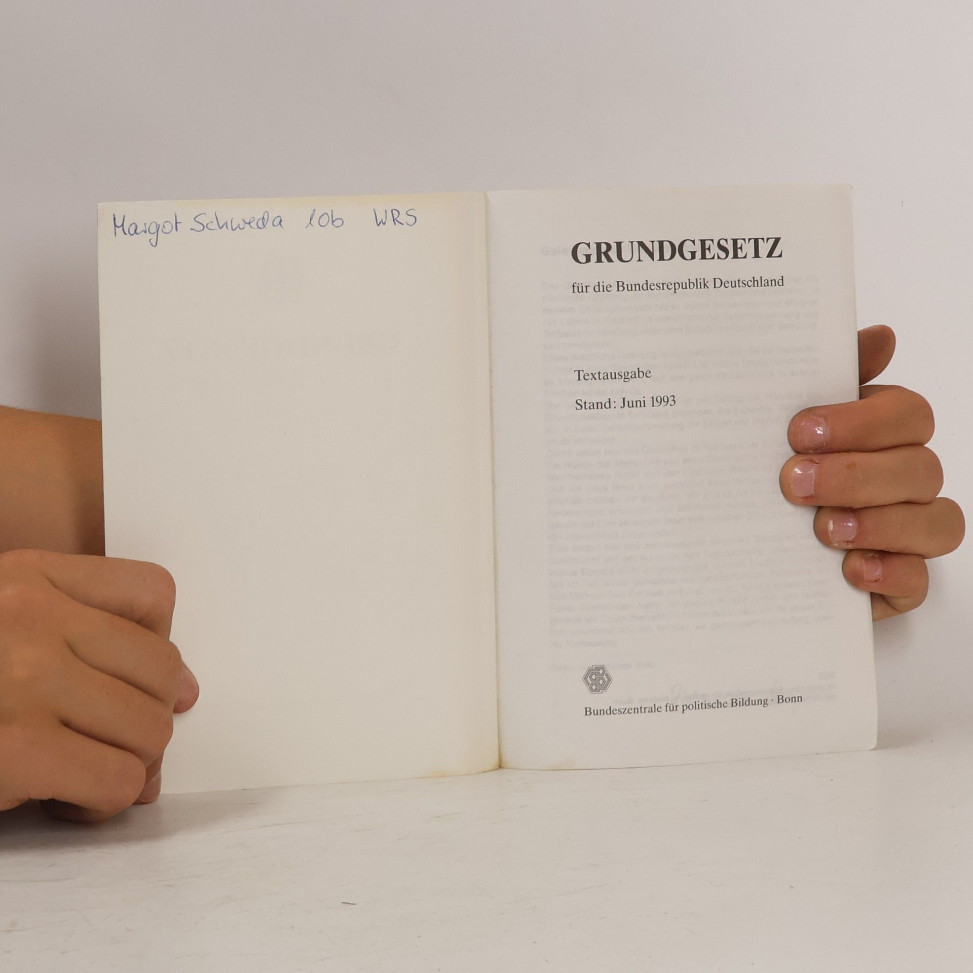 Autorenkollektiv Grundgesetz für die Bundesrepublik Deutschland