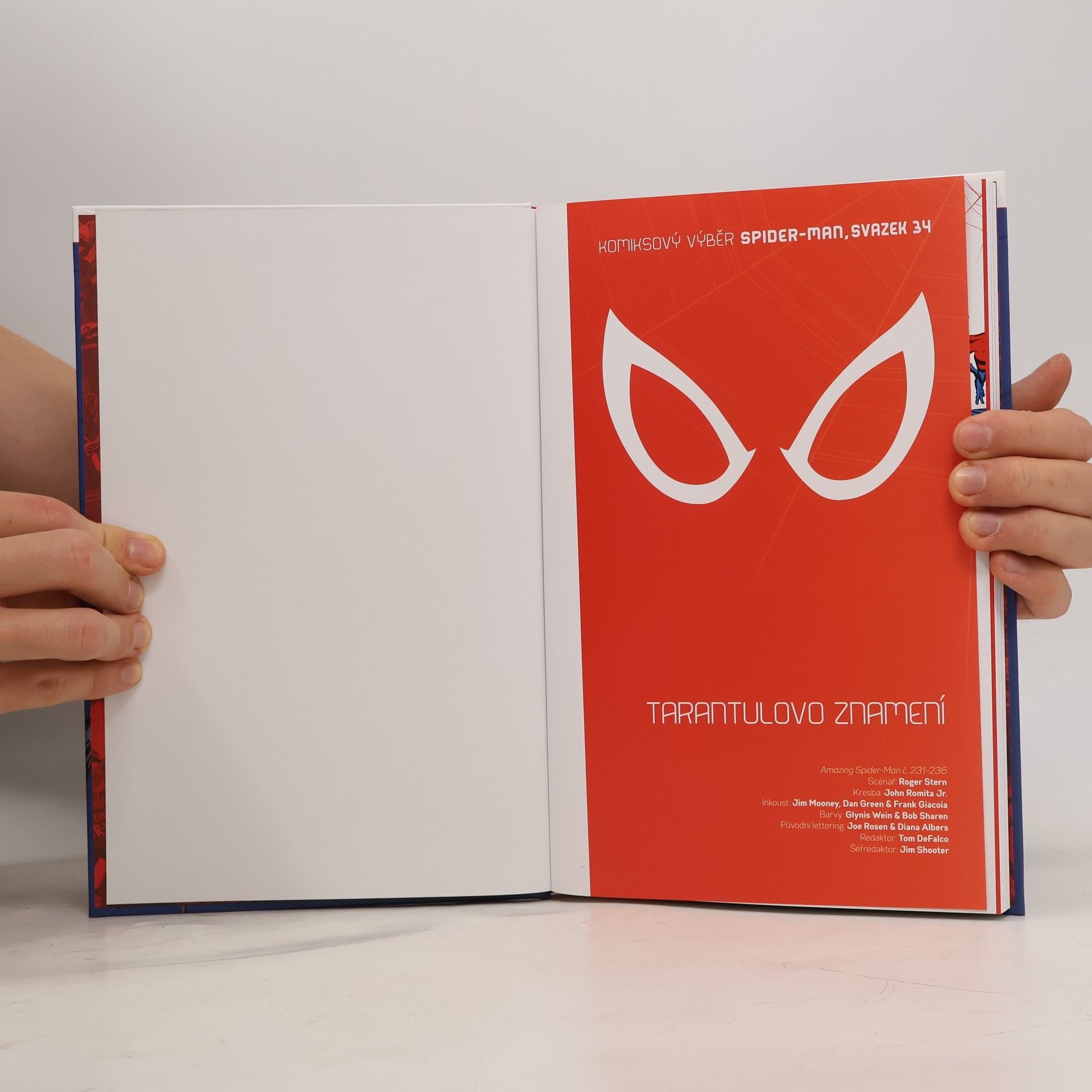 Roger Stern Komiksový výběr Spider-man 34. Tarantulovo znamení
