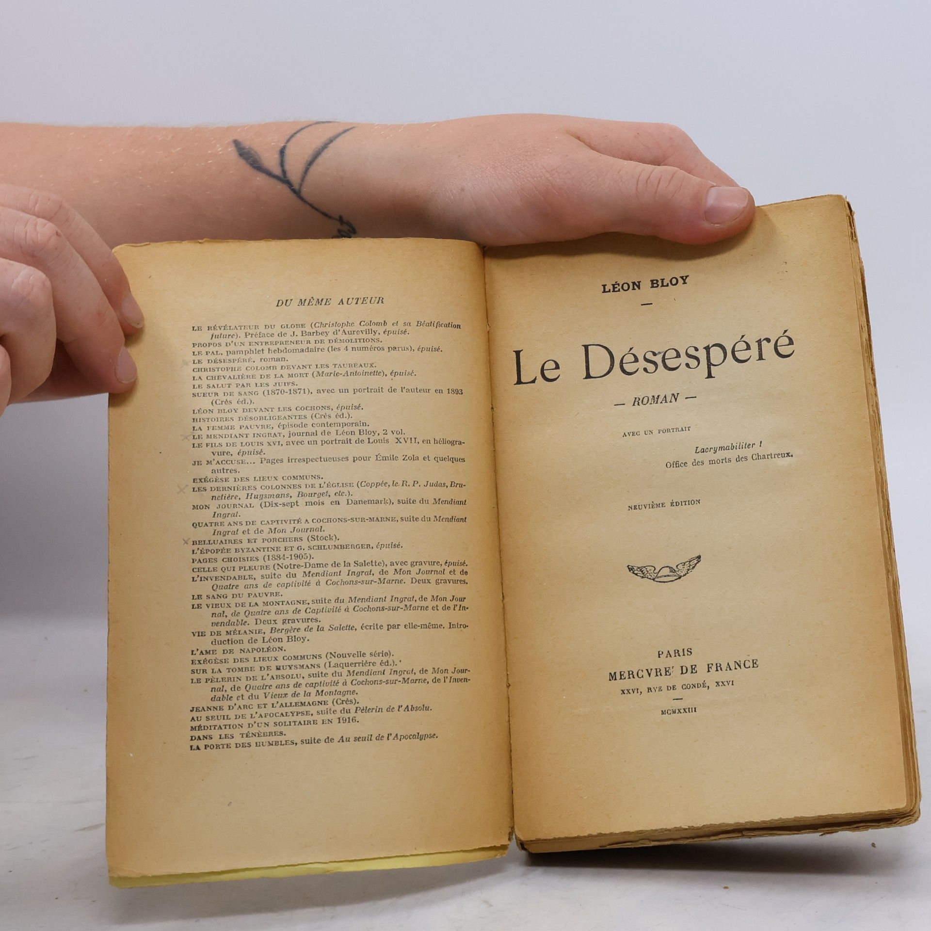 Léon Bloy Le Désespéré