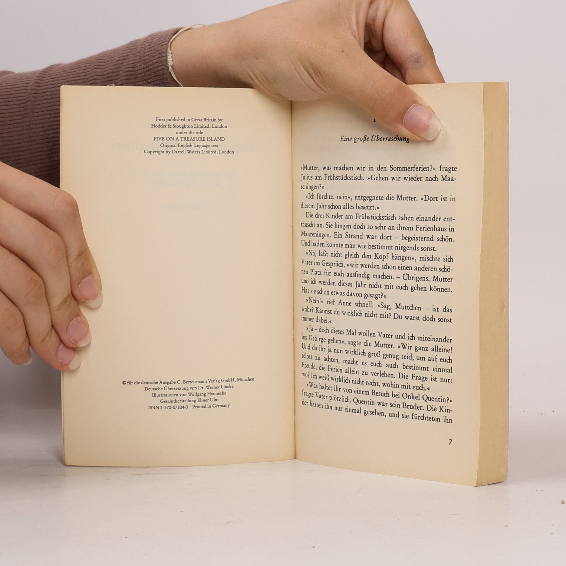 Enid Blyton Fünf Freunde erforschen die Schatzinsel