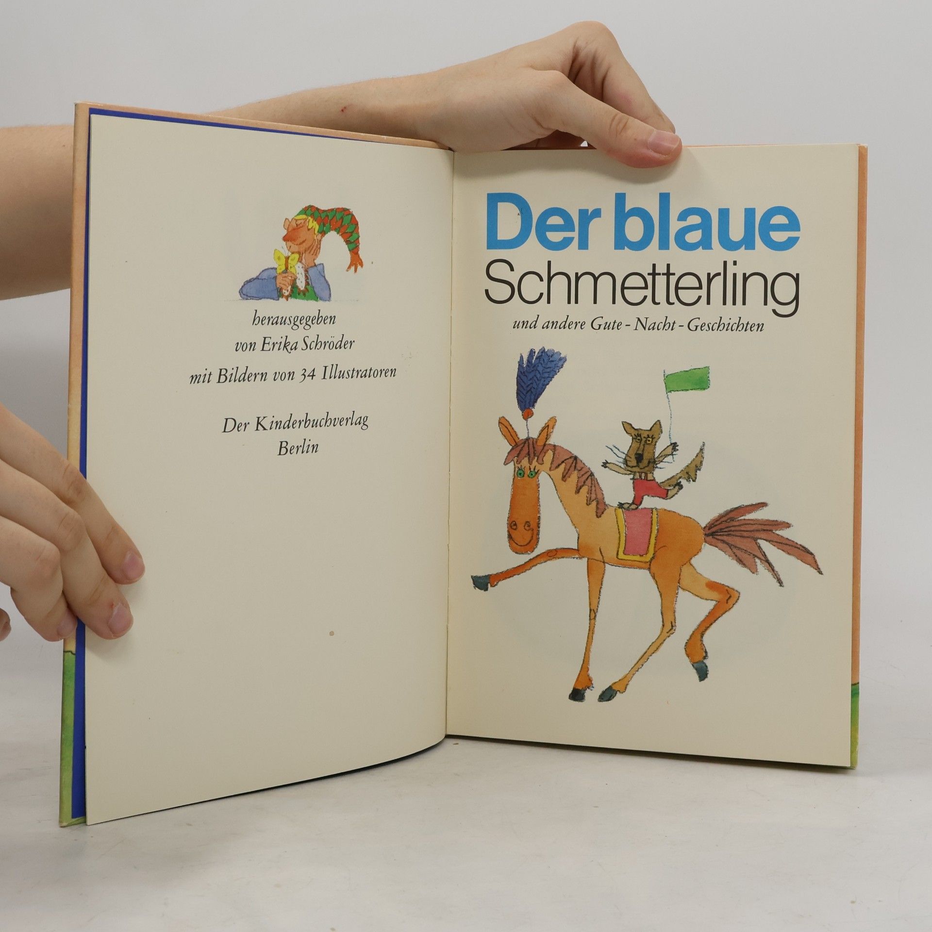 Various authors Der blaue Schmetterling. Gute-Nacht-Geschichten
