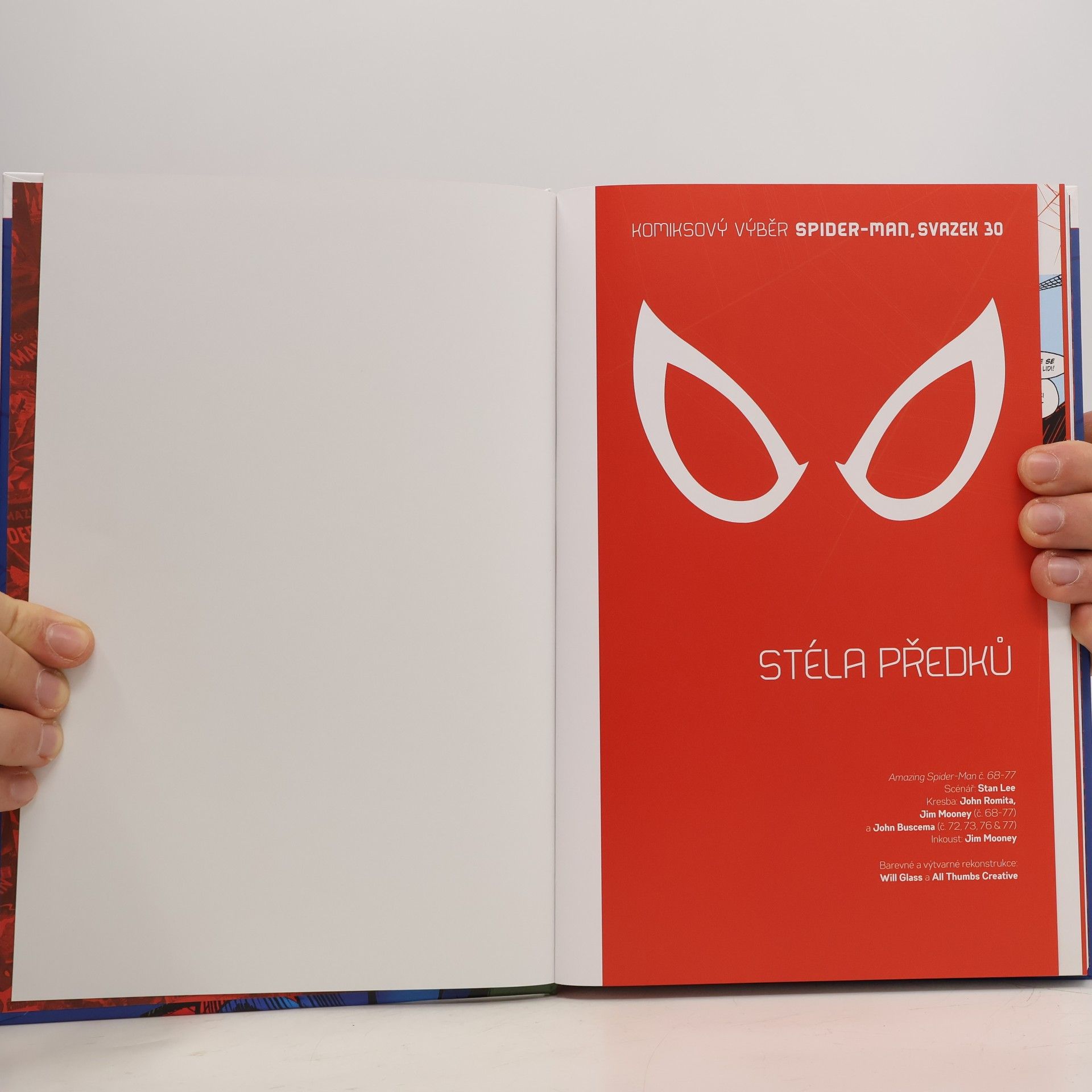 Stan Lee Spider-man. Stéla předků. Komiksový výběr 30