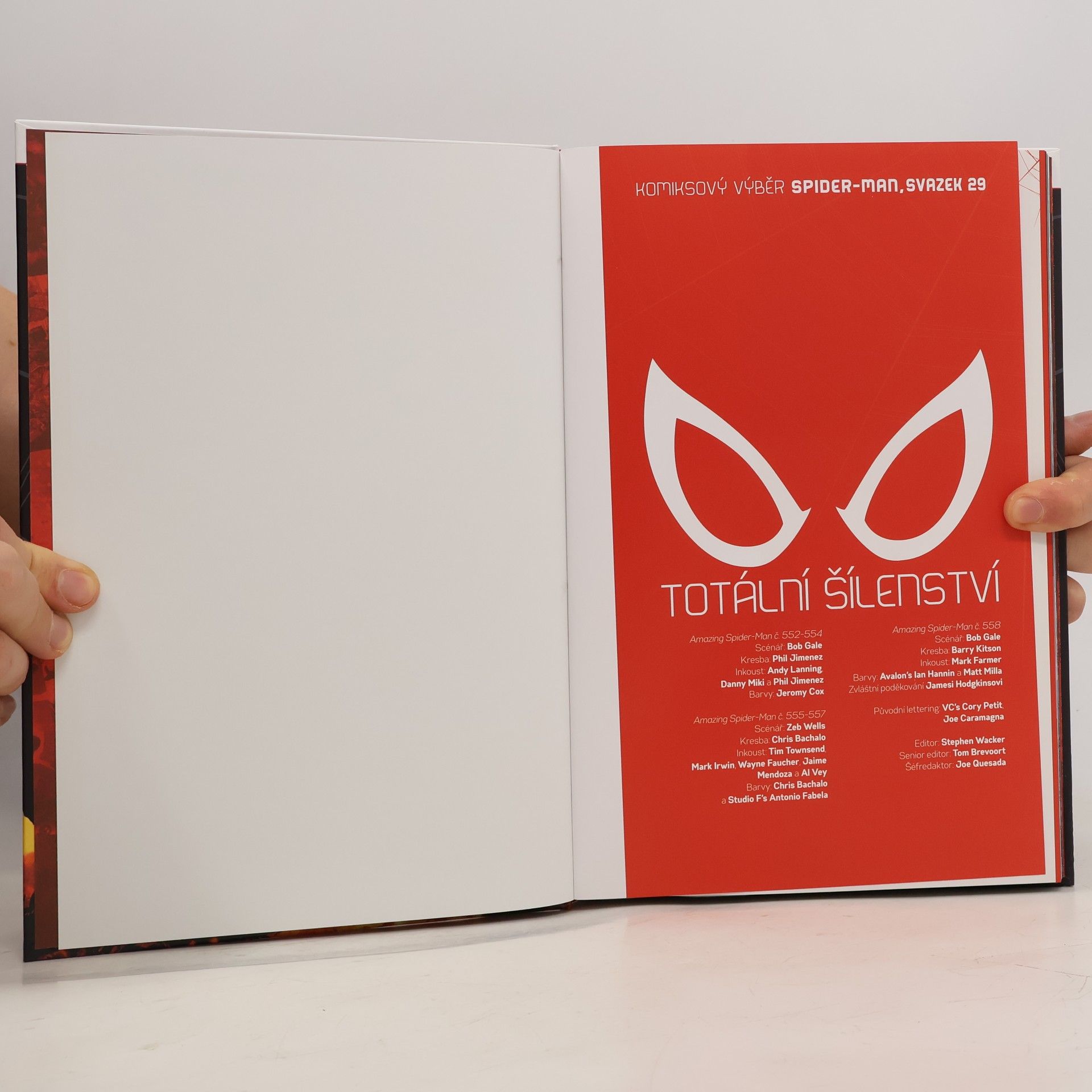 Bob Gale Spider-man. Totální šílenství. Komiksový výběr 29